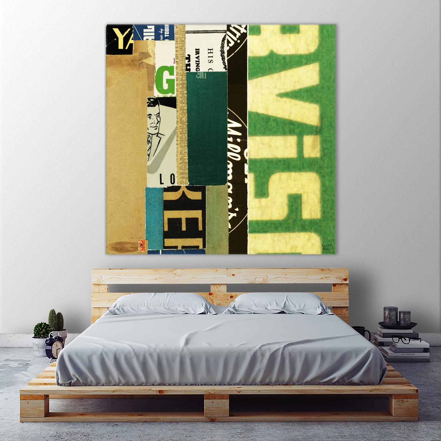 Emerge IV by Kelsey Hochstatter on GIANT ART - green contemporary