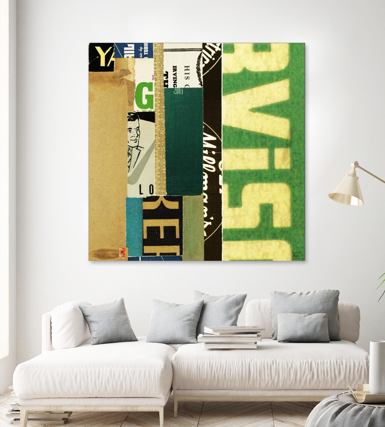 Emerge IV by Kelsey Hochstatter on GIANT ART - green contemporary