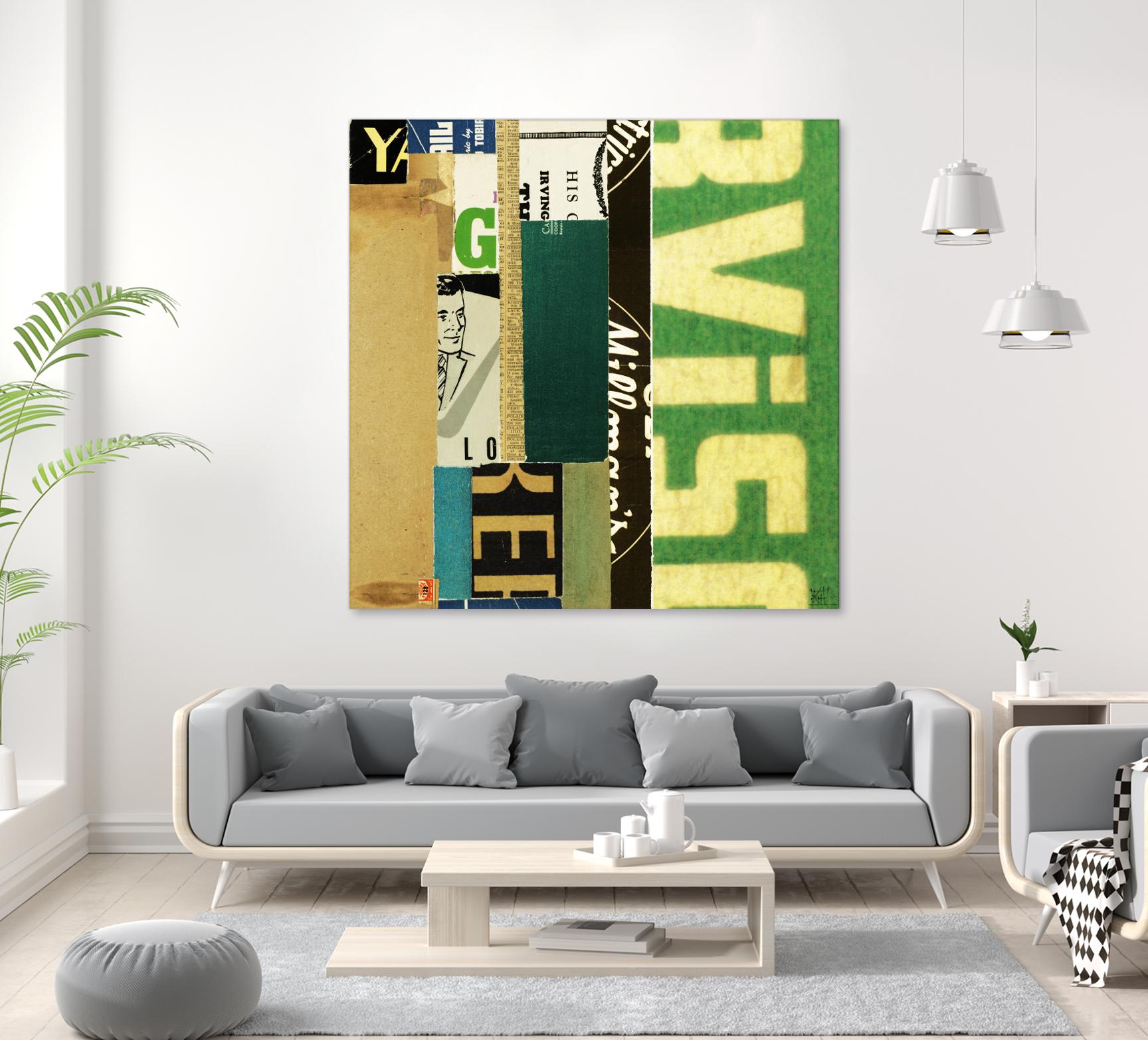 Emerge IV by Kelsey Hochstatter on GIANT ART - green contemporary