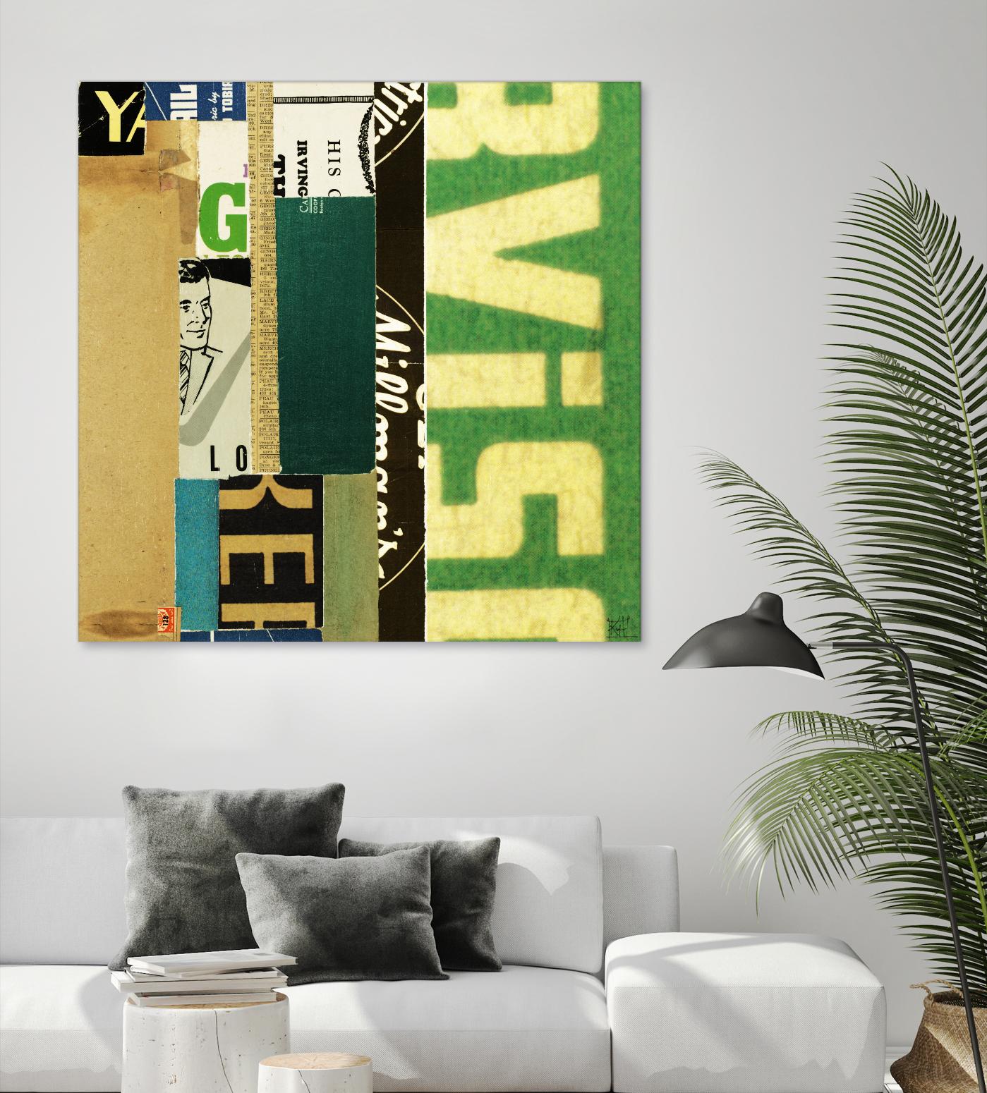 Emerge IV by Kelsey Hochstatter on GIANT ART - green contemporary