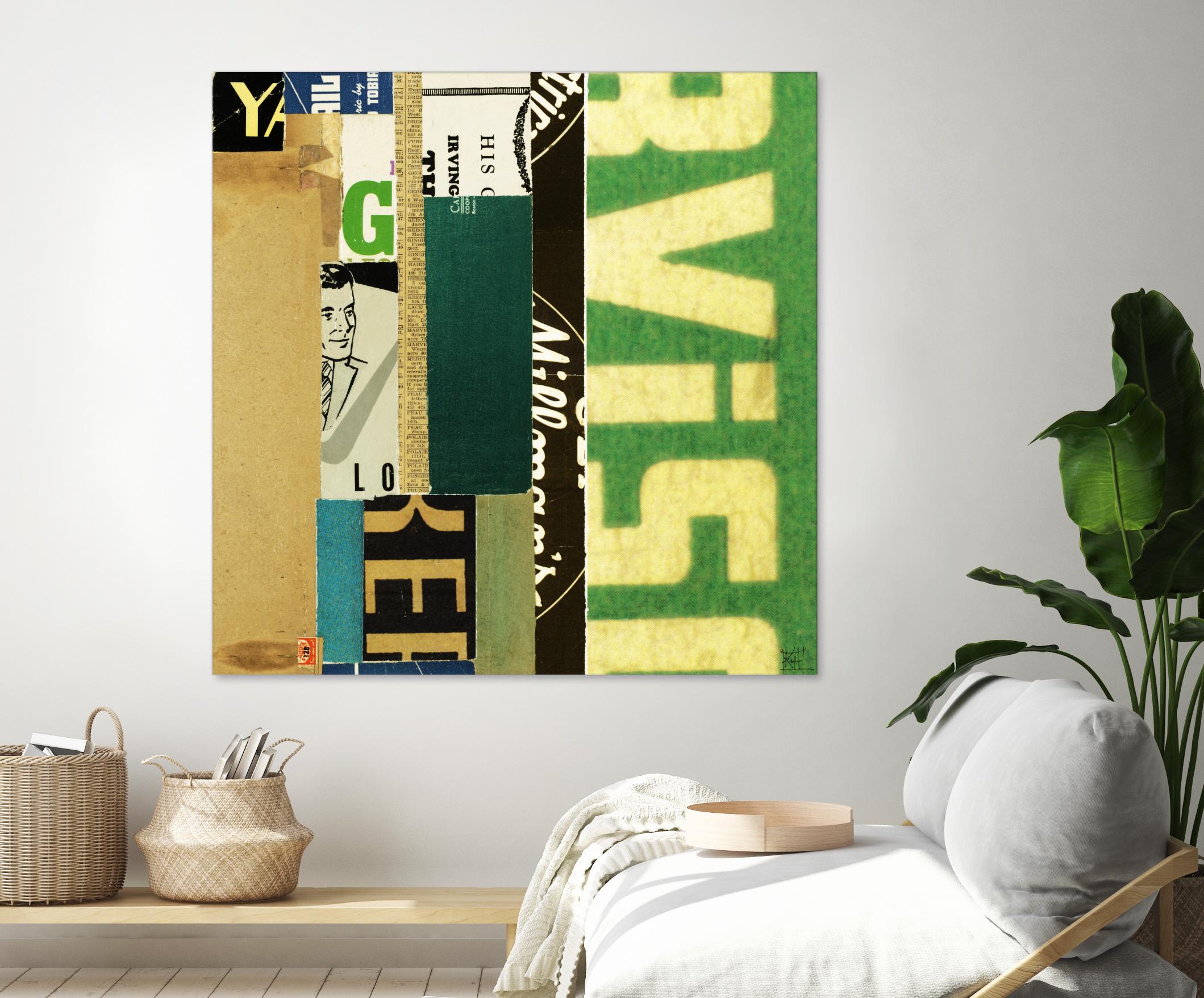 Emerge IV by Kelsey Hochstatter on GIANT ART - green contemporary