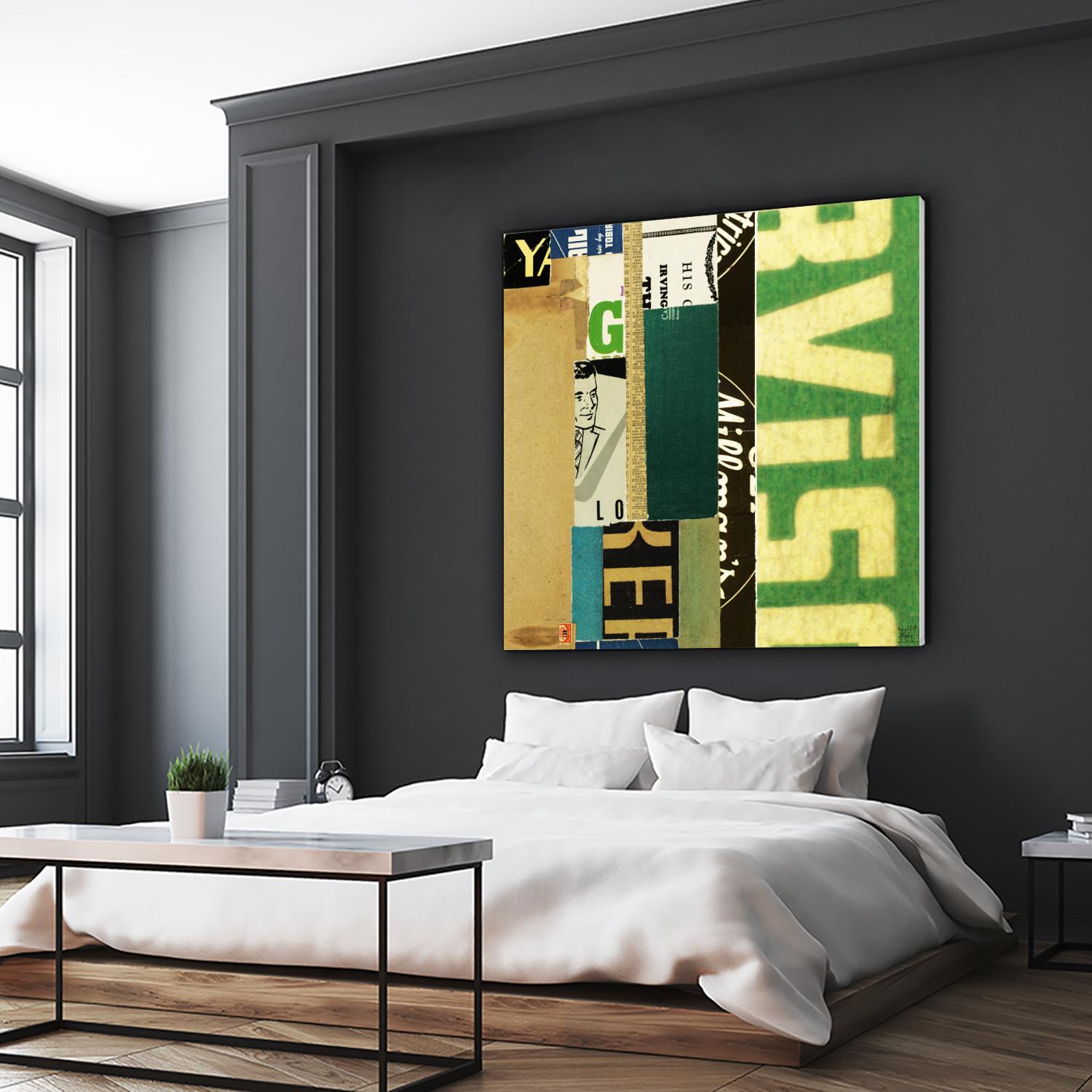 Emerge IV by Kelsey Hochstatter on GIANT ART - green contemporary