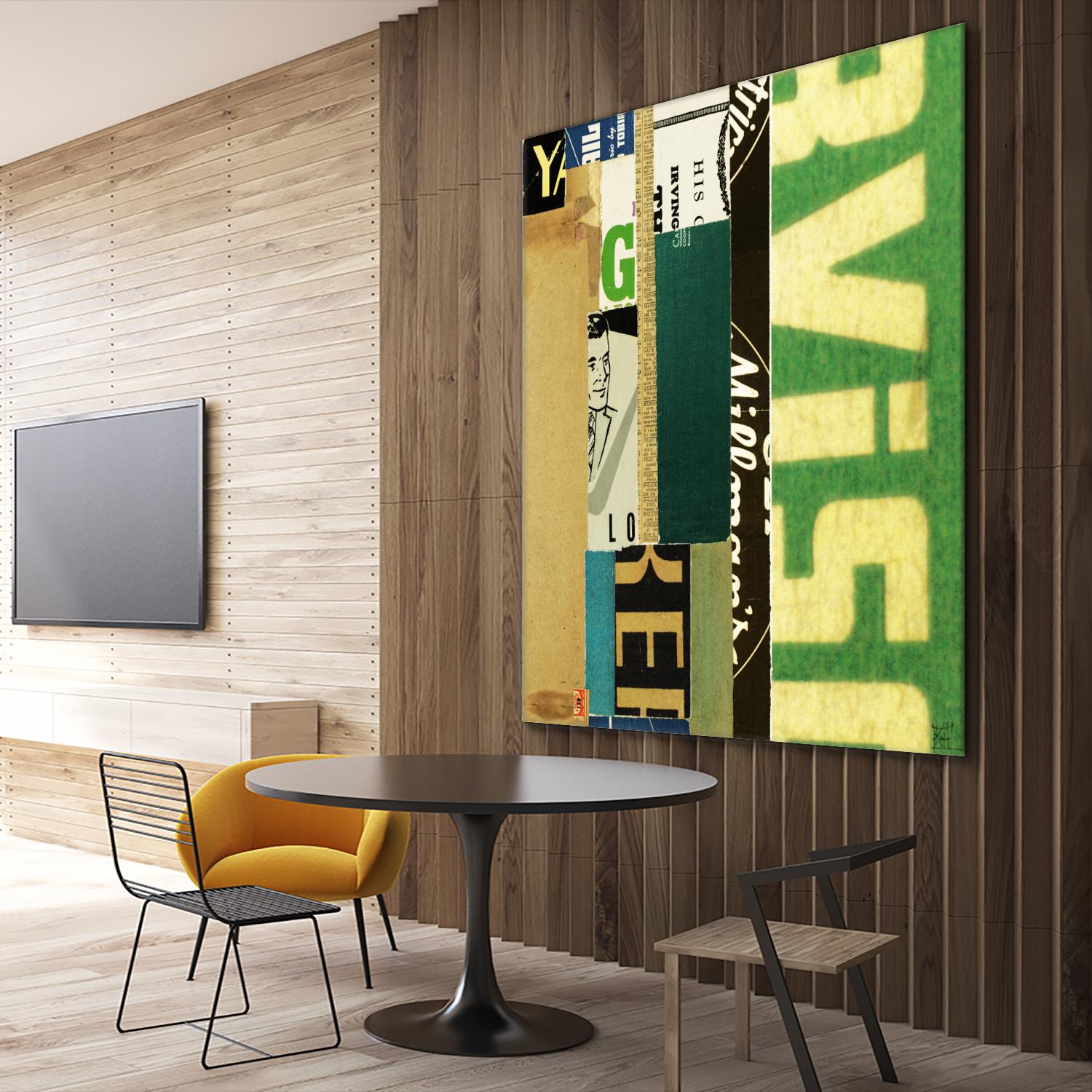 Emerge IV by Kelsey Hochstatter on GIANT ART - green contemporary