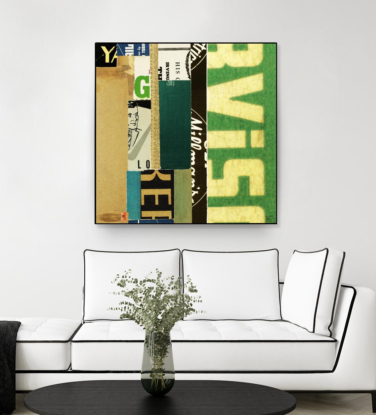 Emerge IV by Kelsey Hochstatter on GIANT ART - green contemporary