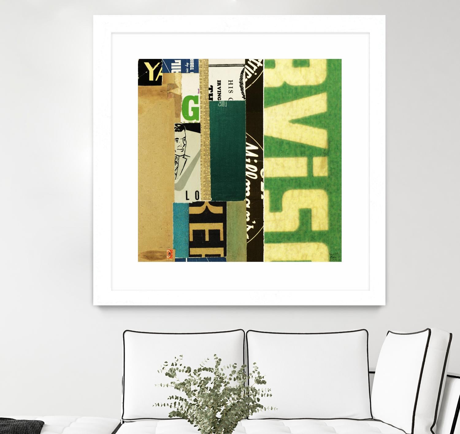 Emerge IV by Kelsey Hochstatter on GIANT ART - green contemporary