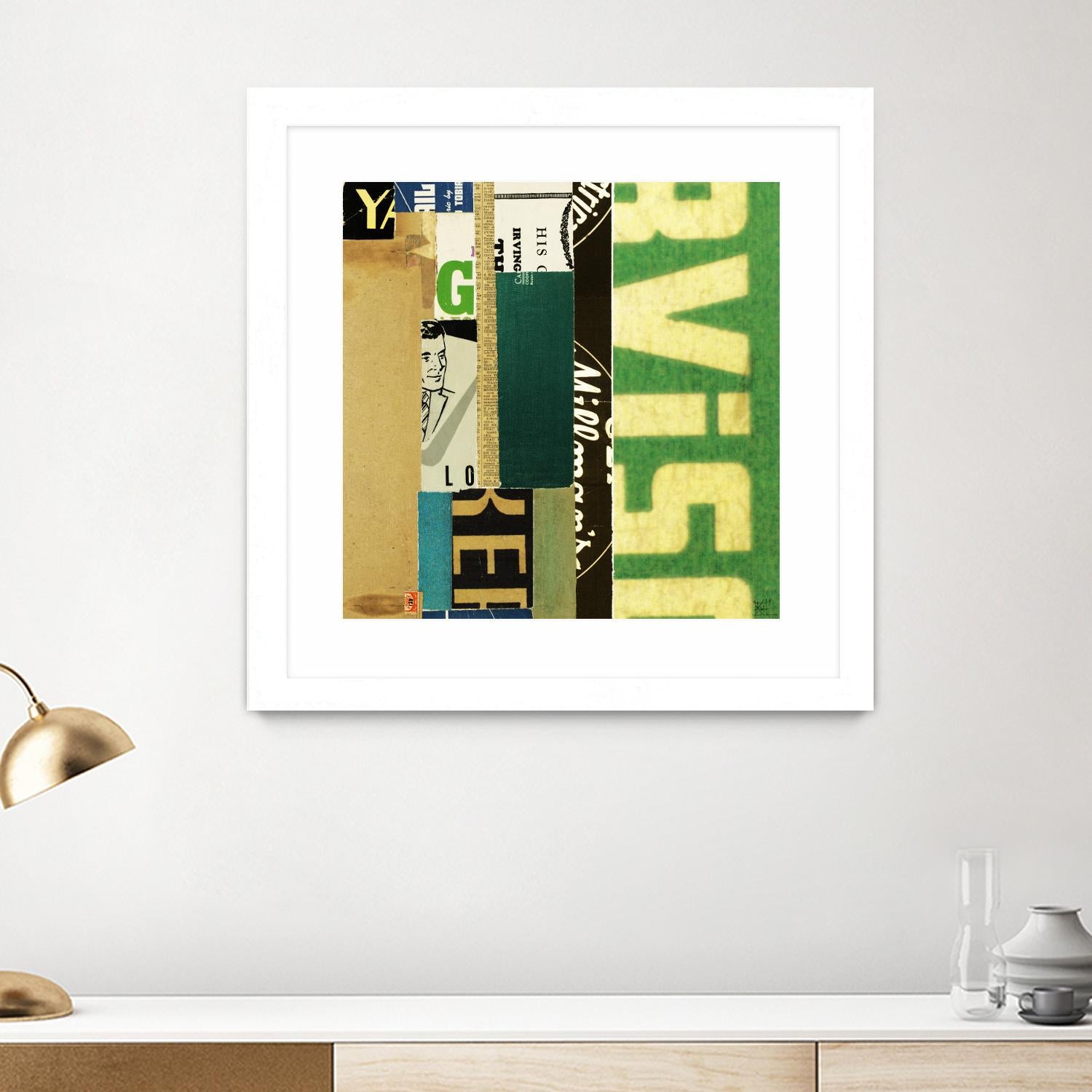 Emerge IV by Kelsey Hochstatter on GIANT ART - green contemporary