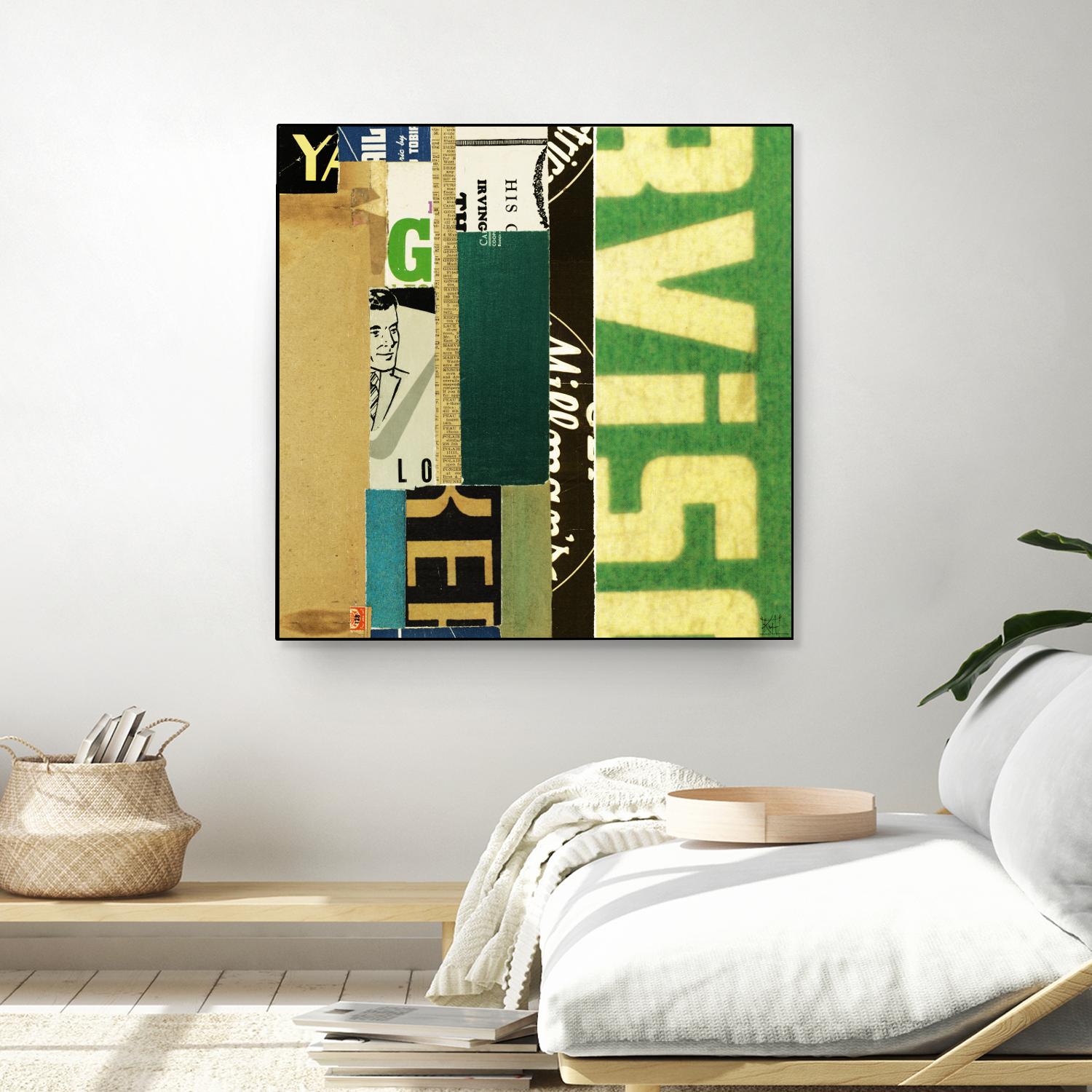 Emerge IV by Kelsey Hochstatter on GIANT ART - green contemporary