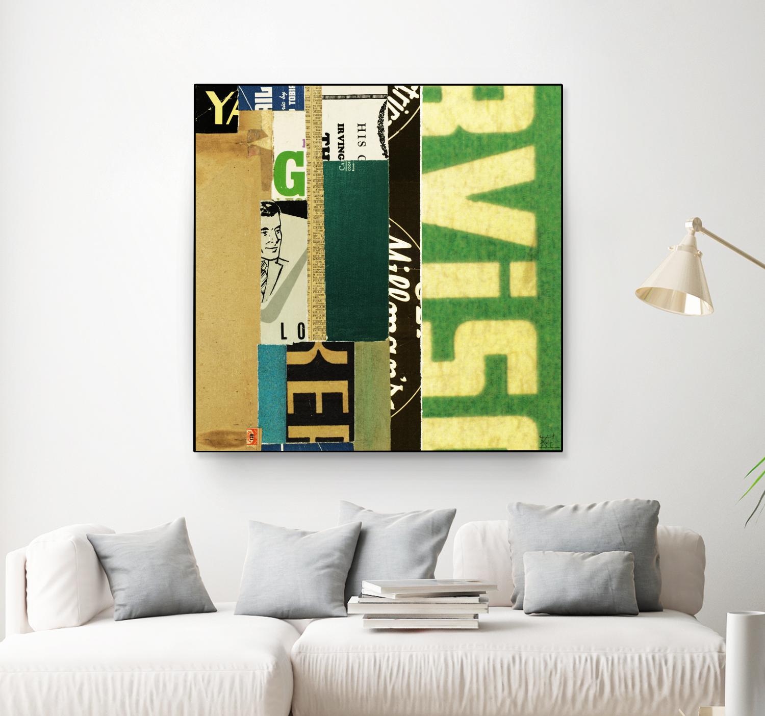 Emerge IV by Kelsey Hochstatter on GIANT ART - green contemporary