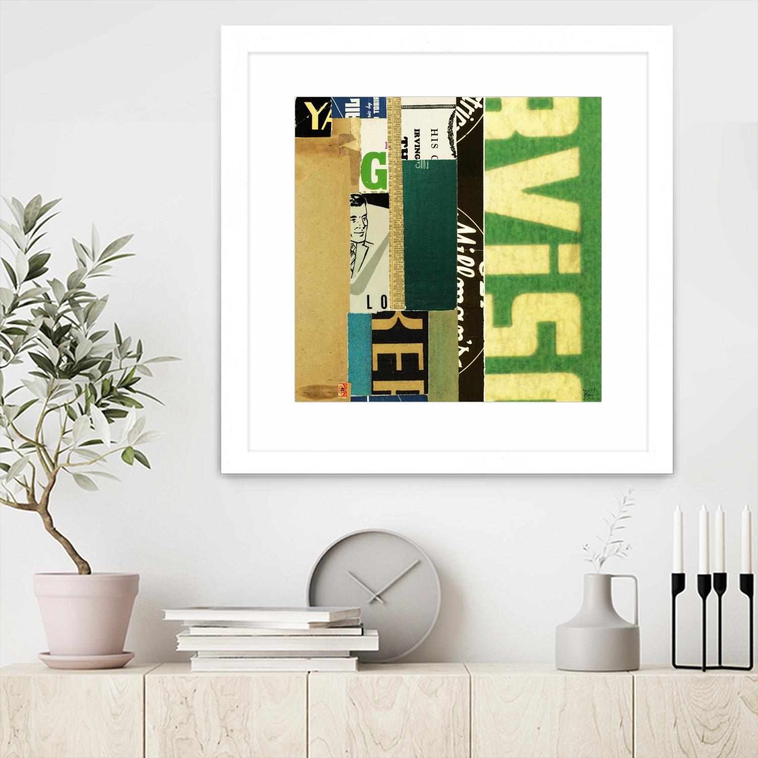 Emerge IV by Kelsey Hochstatter on GIANT ART - green contemporary