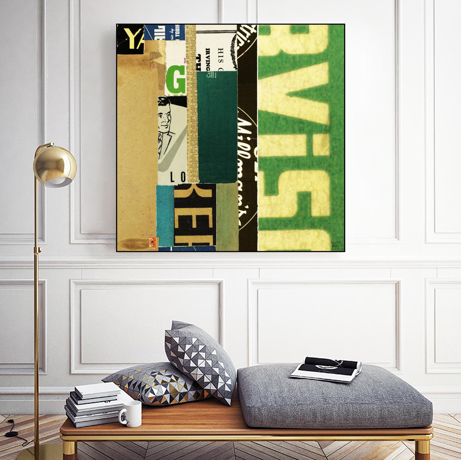 Emerge IV by Kelsey Hochstatter on GIANT ART - green contemporary