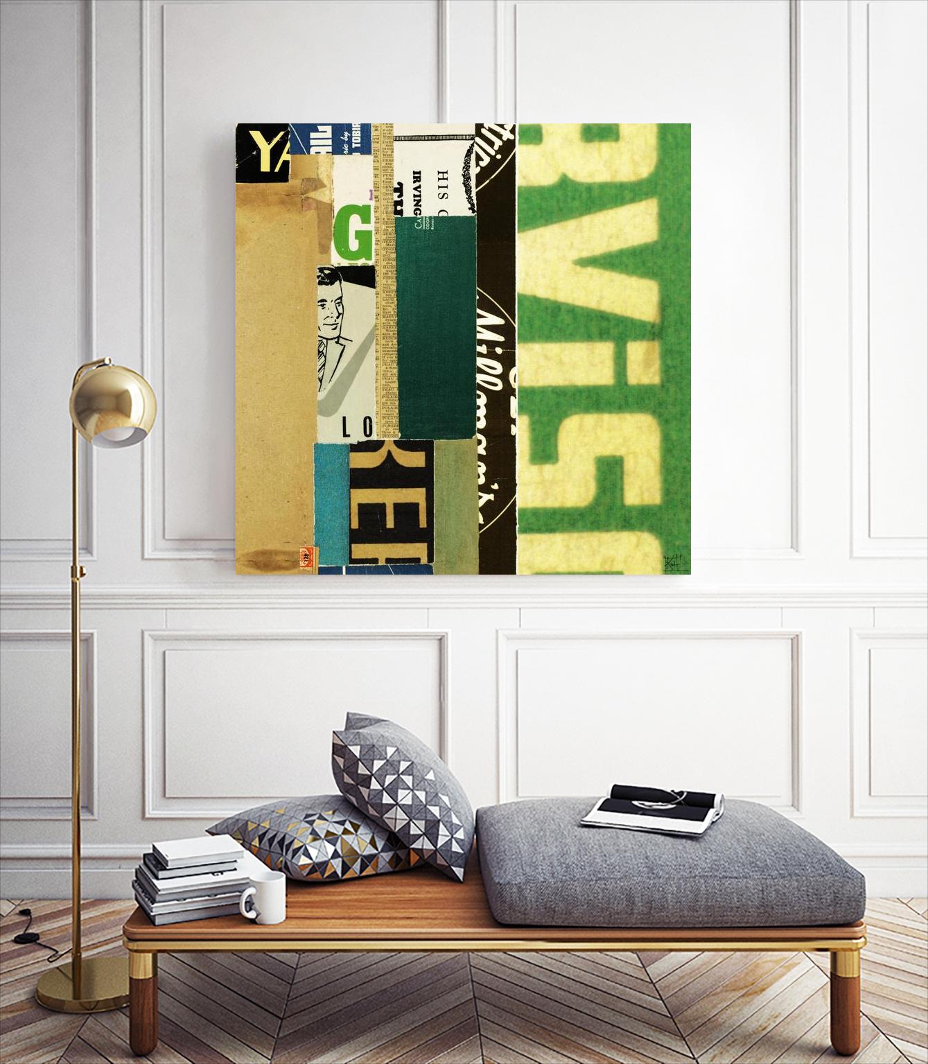 Emerge IV by Kelsey Hochstatter on GIANT ART - green contemporary