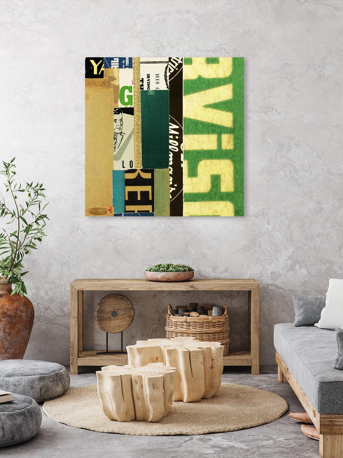 Emerge IV by Kelsey Hochstatter on GIANT ART - green contemporary