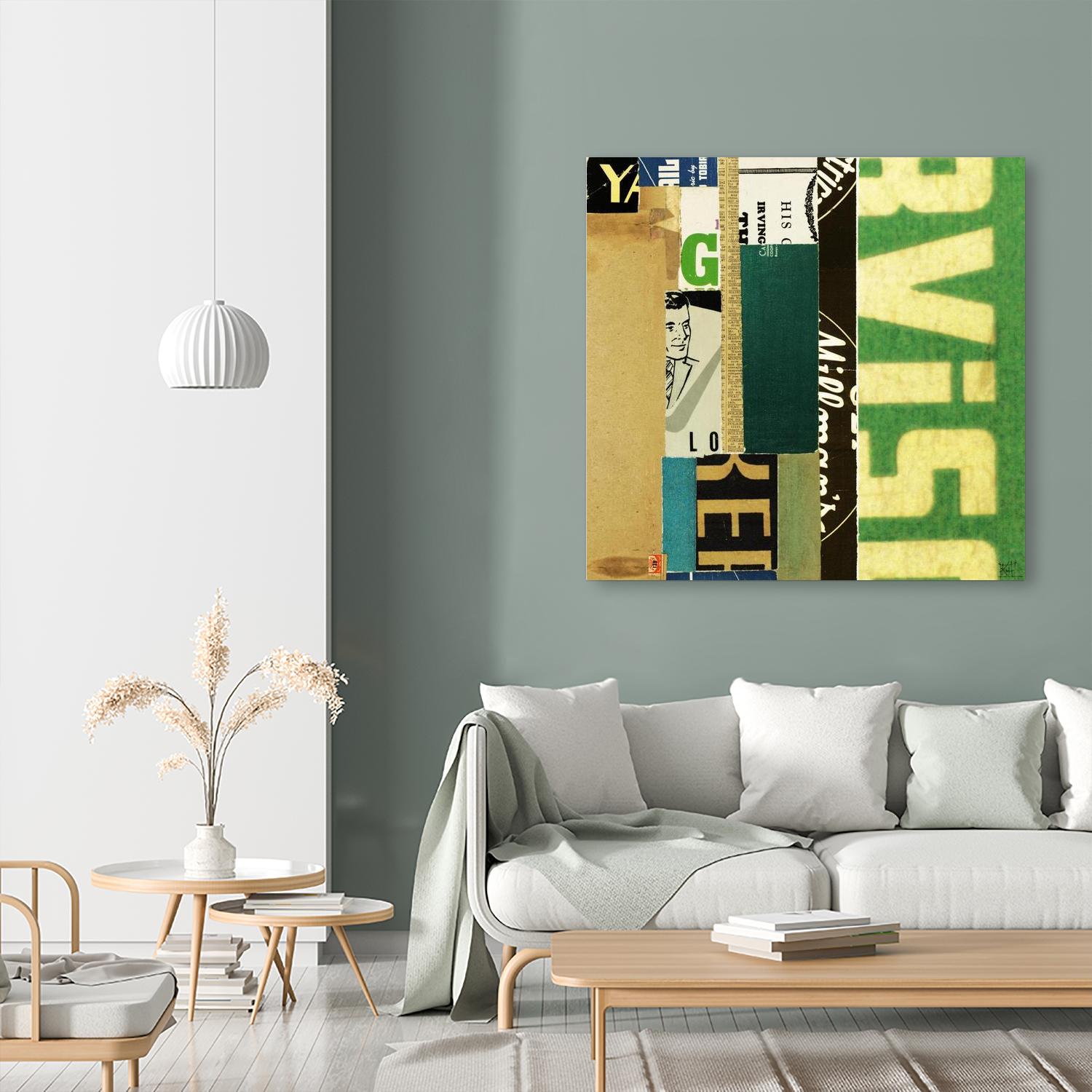 Emerge IV by Kelsey Hochstatter on GIANT ART - green contemporary