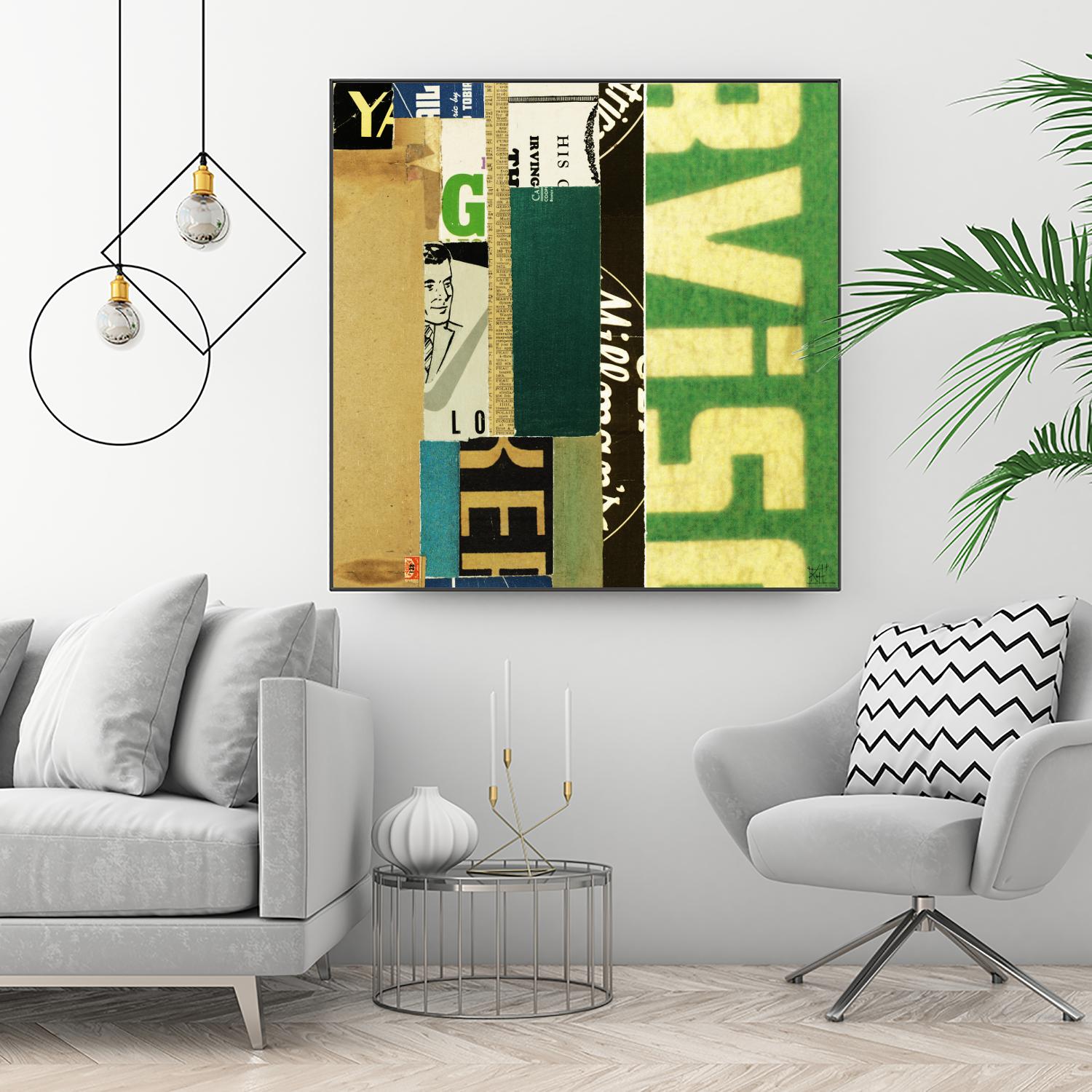 Emerge IV by Kelsey Hochstatter on GIANT ART - green contemporary