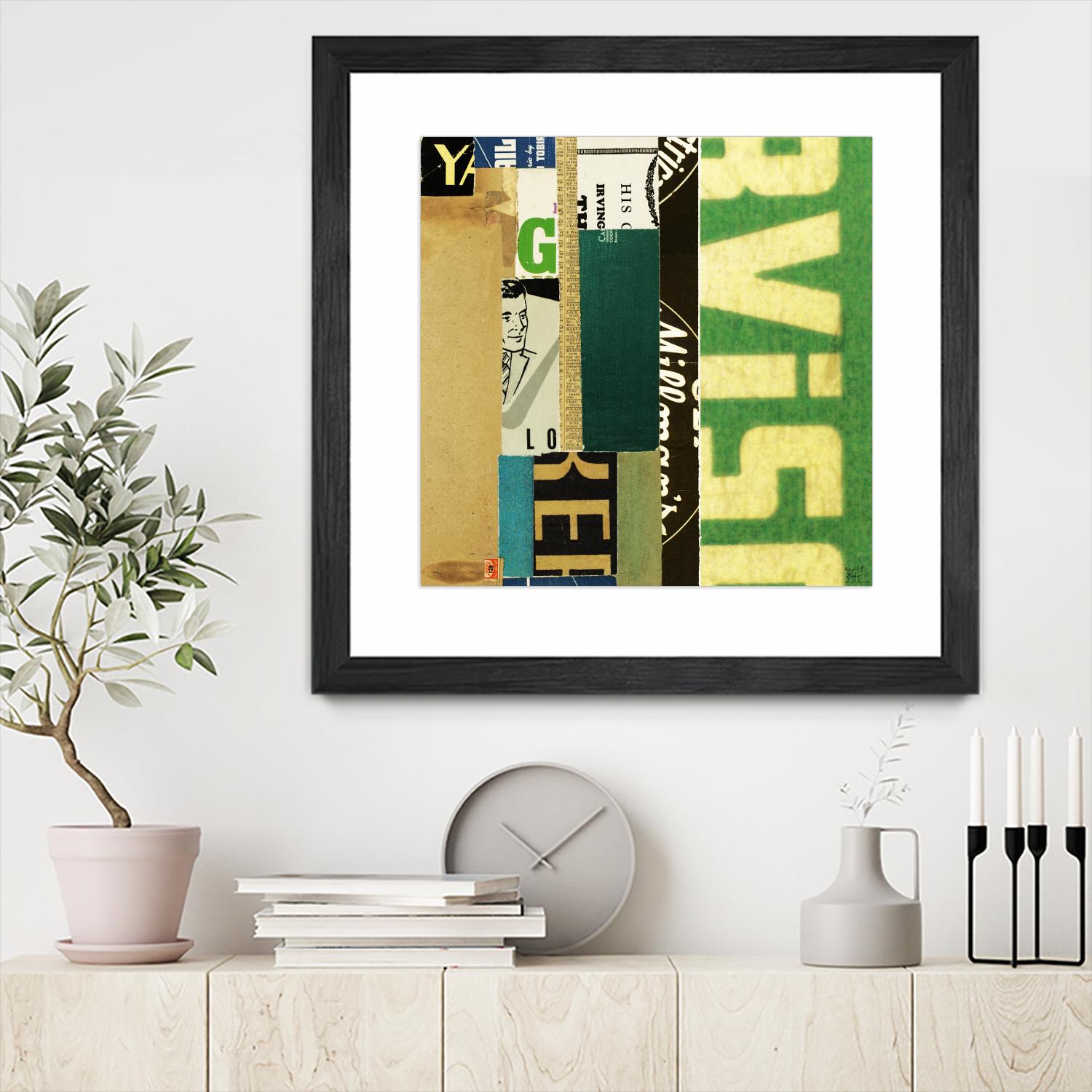 Emerge IV by Kelsey Hochstatter on GIANT ART - green contemporary