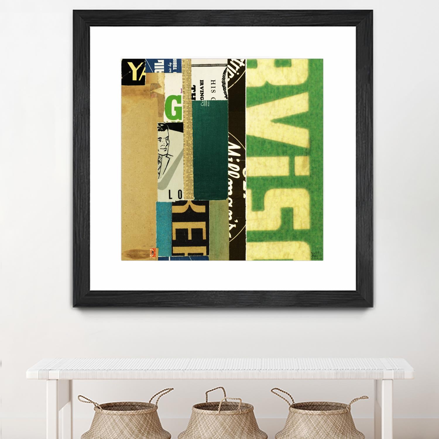 Emerge IV by Kelsey Hochstatter on GIANT ART - green contemporary