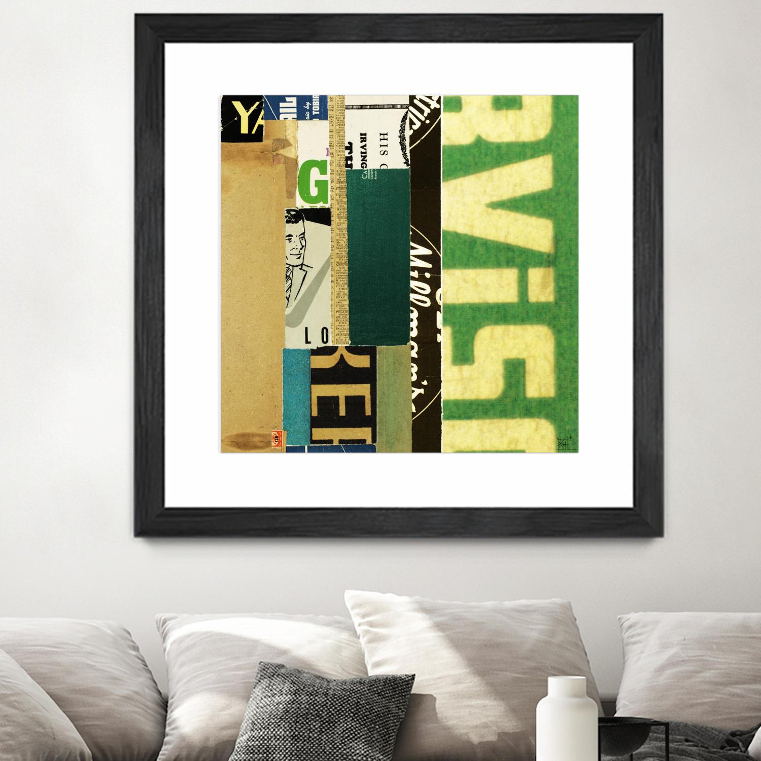 Emerge IV by Kelsey Hochstatter on GIANT ART - green contemporary