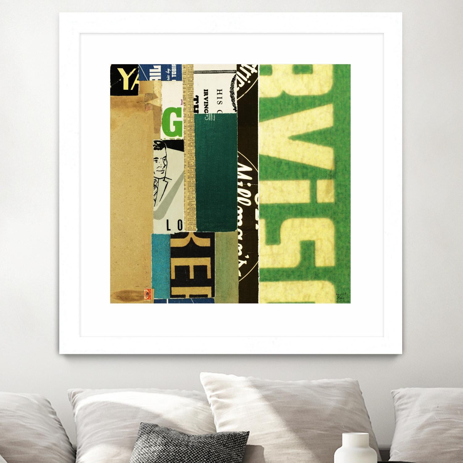 Emerge IV by Kelsey Hochstatter on GIANT ART - green contemporary