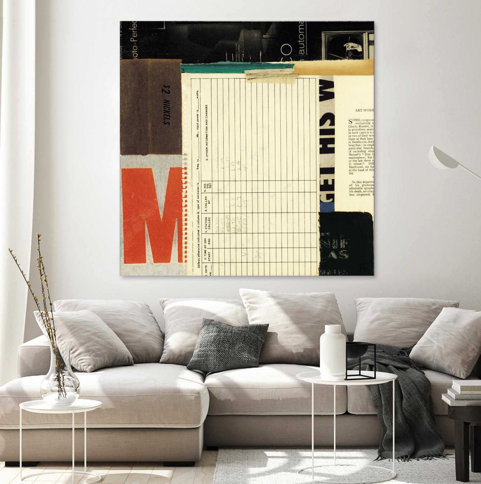 Emerge VI by Kelsey Hochstatter on GIANT ART - orange contemporary