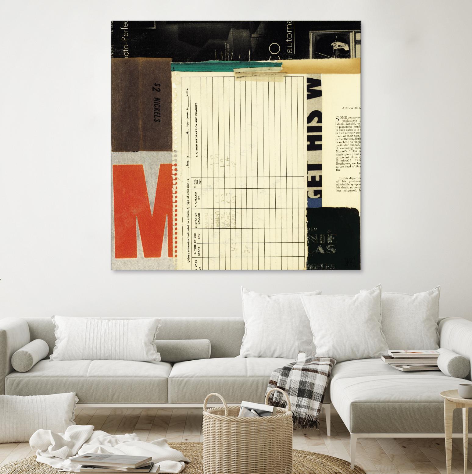 Emerge VI by Kelsey Hochstatter on GIANT ART - orange contemporary