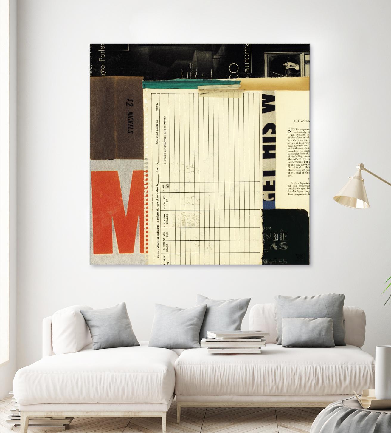 Emerge VI by Kelsey Hochstatter on GIANT ART - orange contemporary