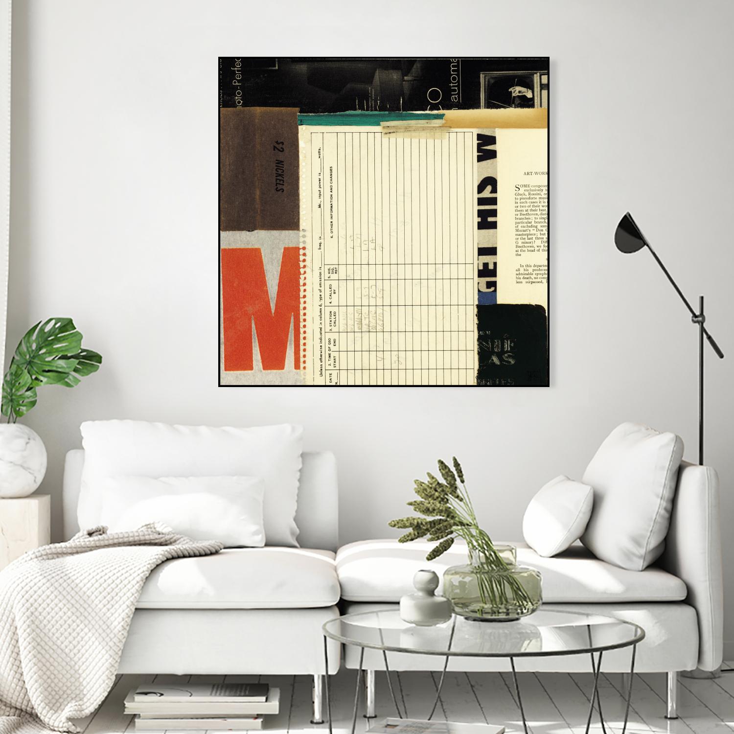 Emerge VI by Kelsey Hochstatter on GIANT ART - orange contemporary