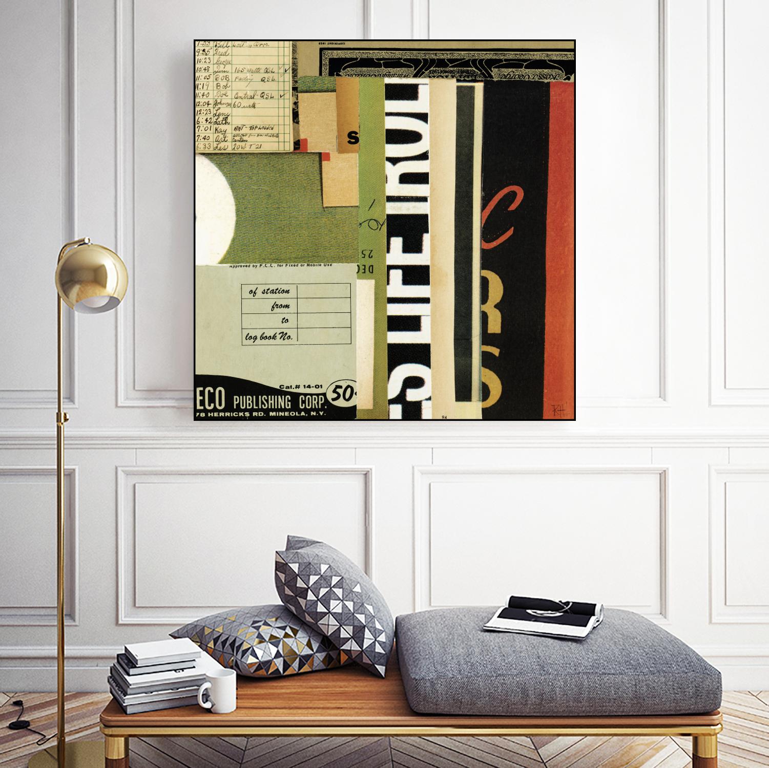 Emerge VIII by Kelsey Hochstatter on GIANT ART - black contemporary