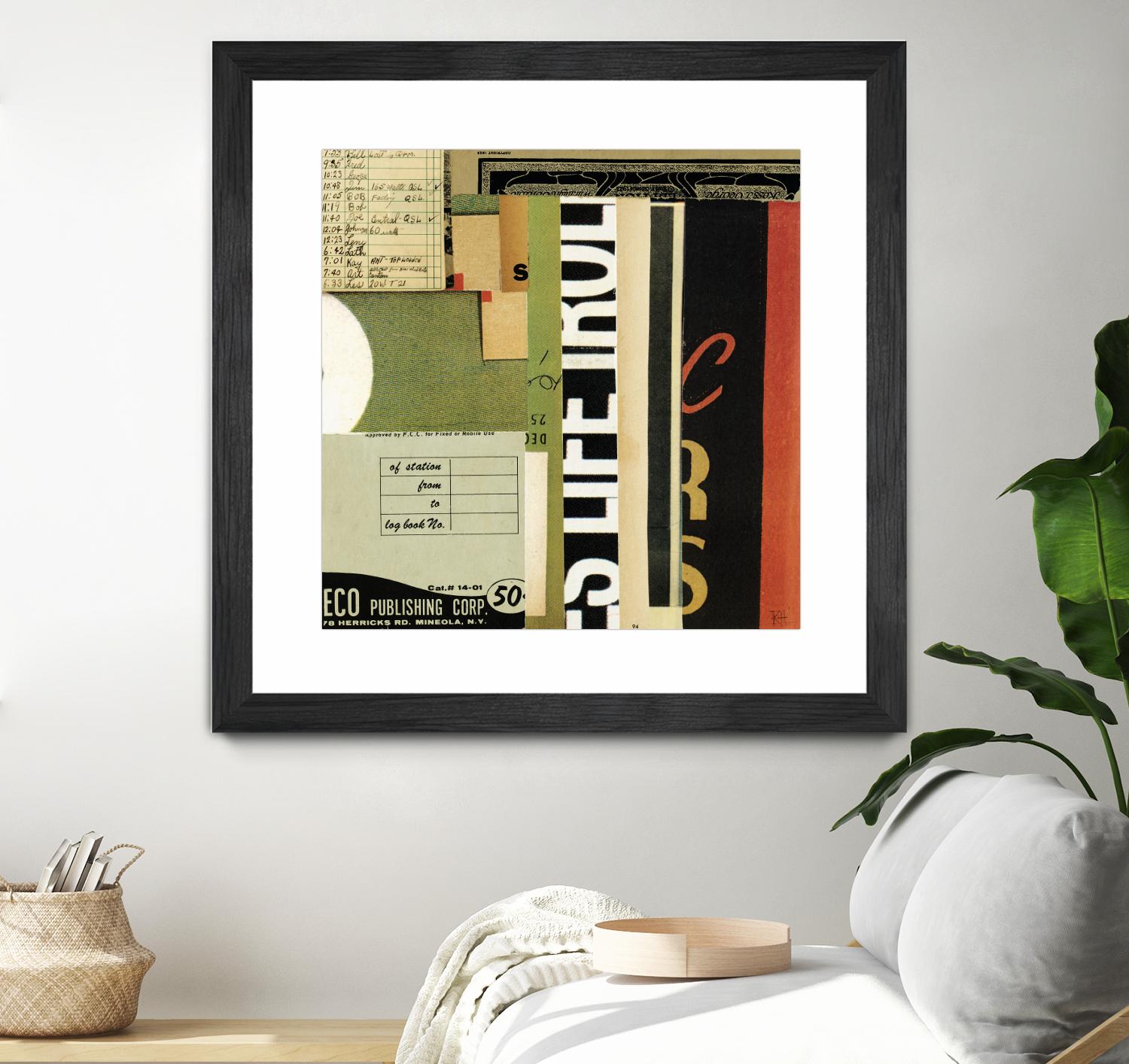 Emerge VIII by Kelsey Hochstatter on GIANT ART - black contemporary