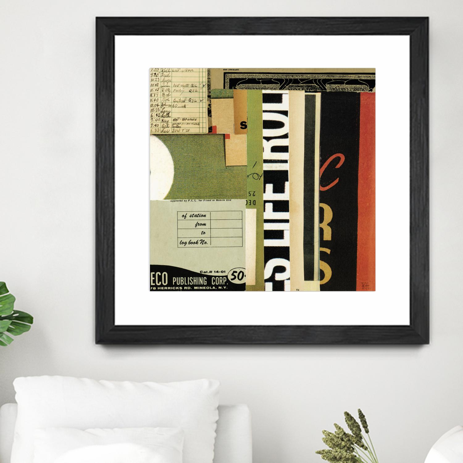 Emerge VIII by Kelsey Hochstatter on GIANT ART - black contemporary