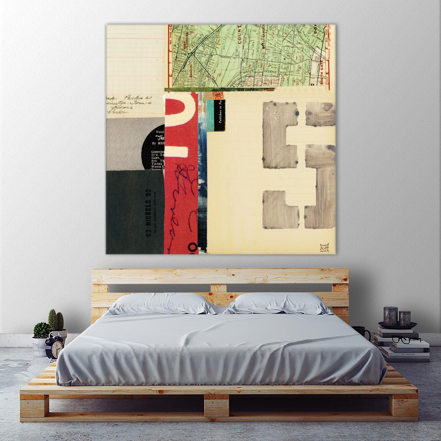 Emerge IX by Kelsey Hochstatter on GIANT ART - red contemporary