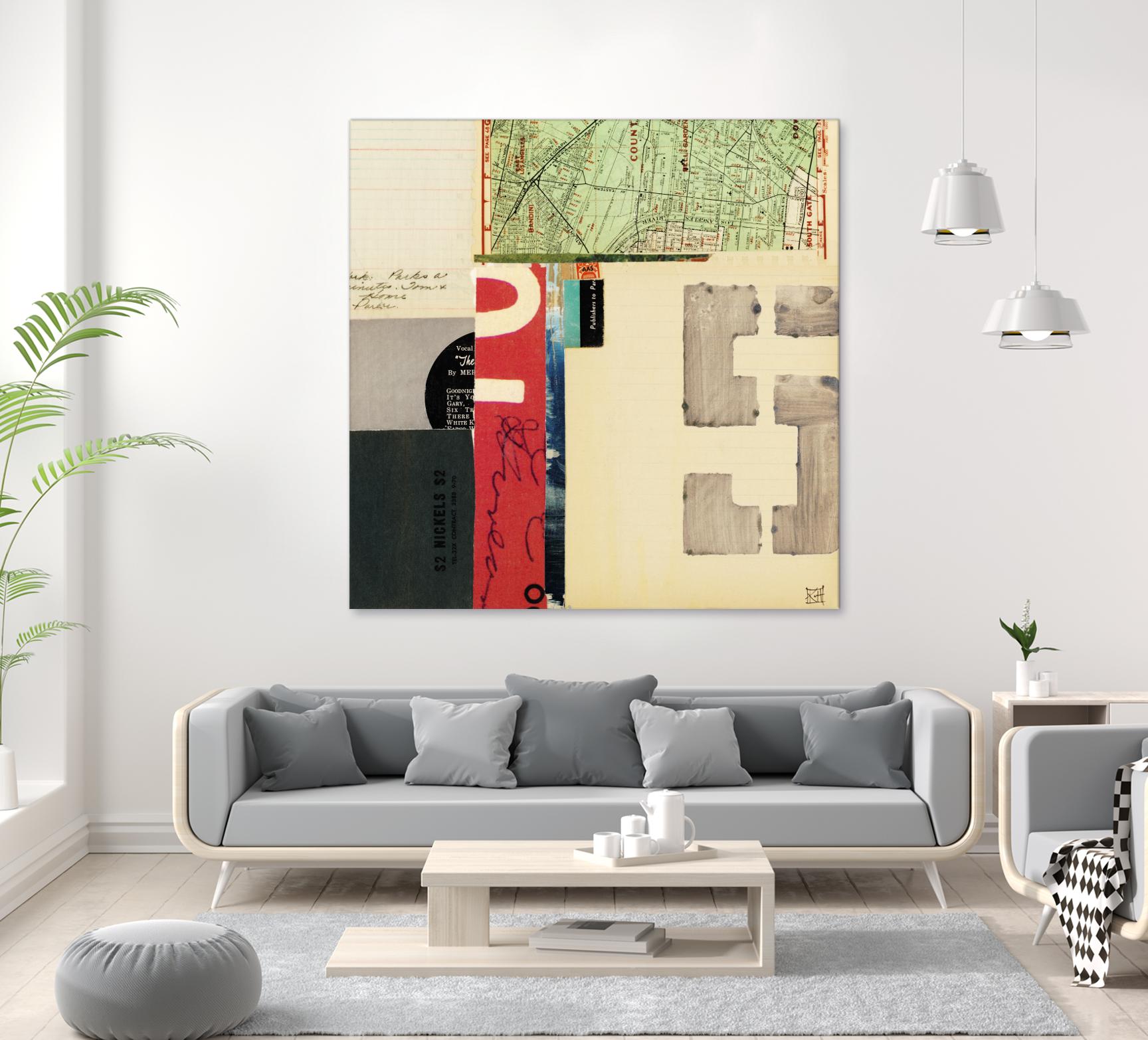 Emerge IX by Kelsey Hochstatter on GIANT ART - red contemporary