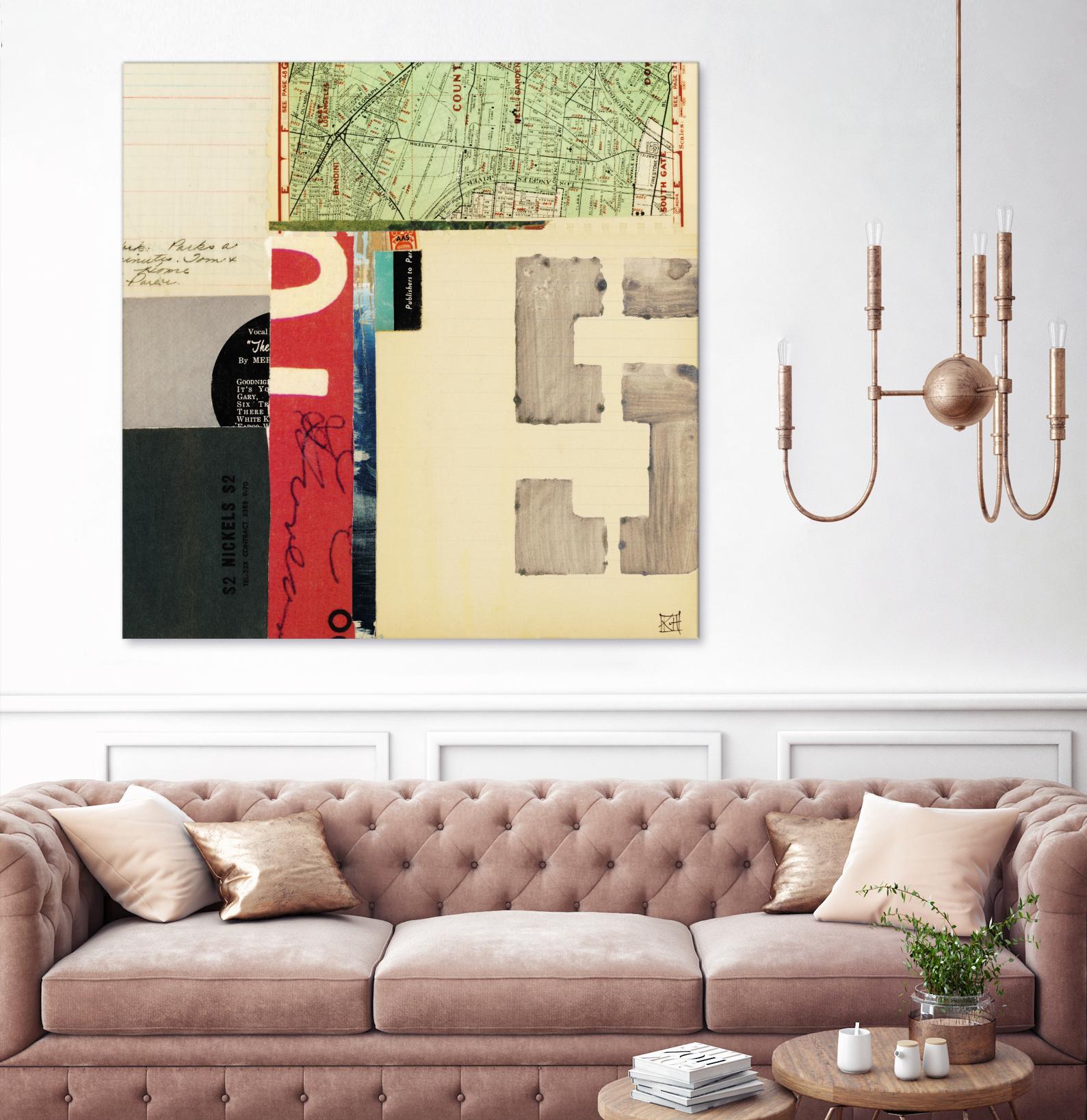 Emerge IX by Kelsey Hochstatter on GIANT ART - red contemporary