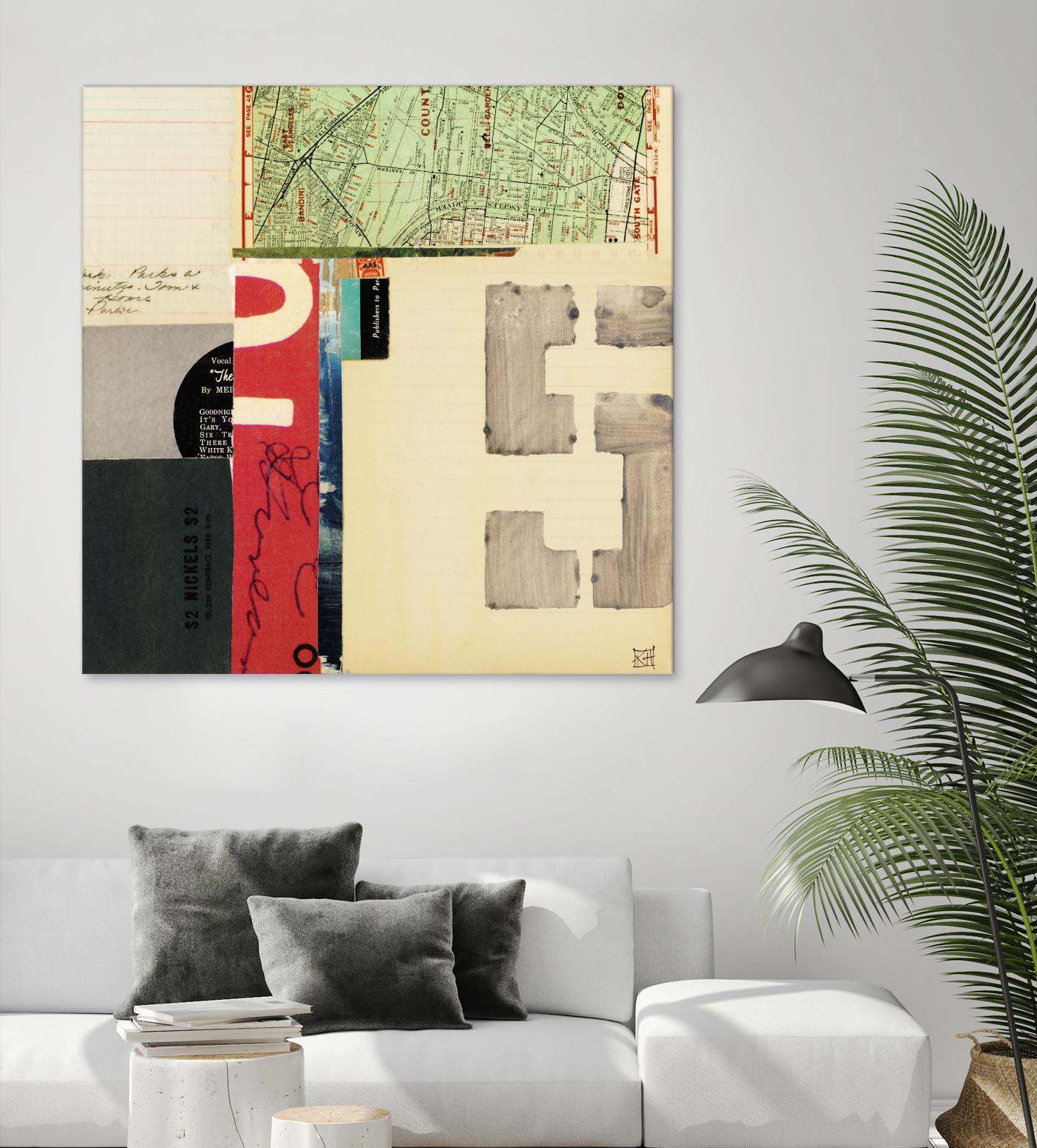 Emerge IX by Kelsey Hochstatter on GIANT ART - red contemporary