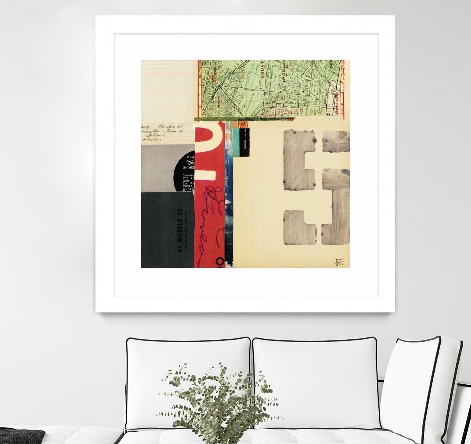 Emerge IX by Kelsey Hochstatter on GIANT ART - red contemporary