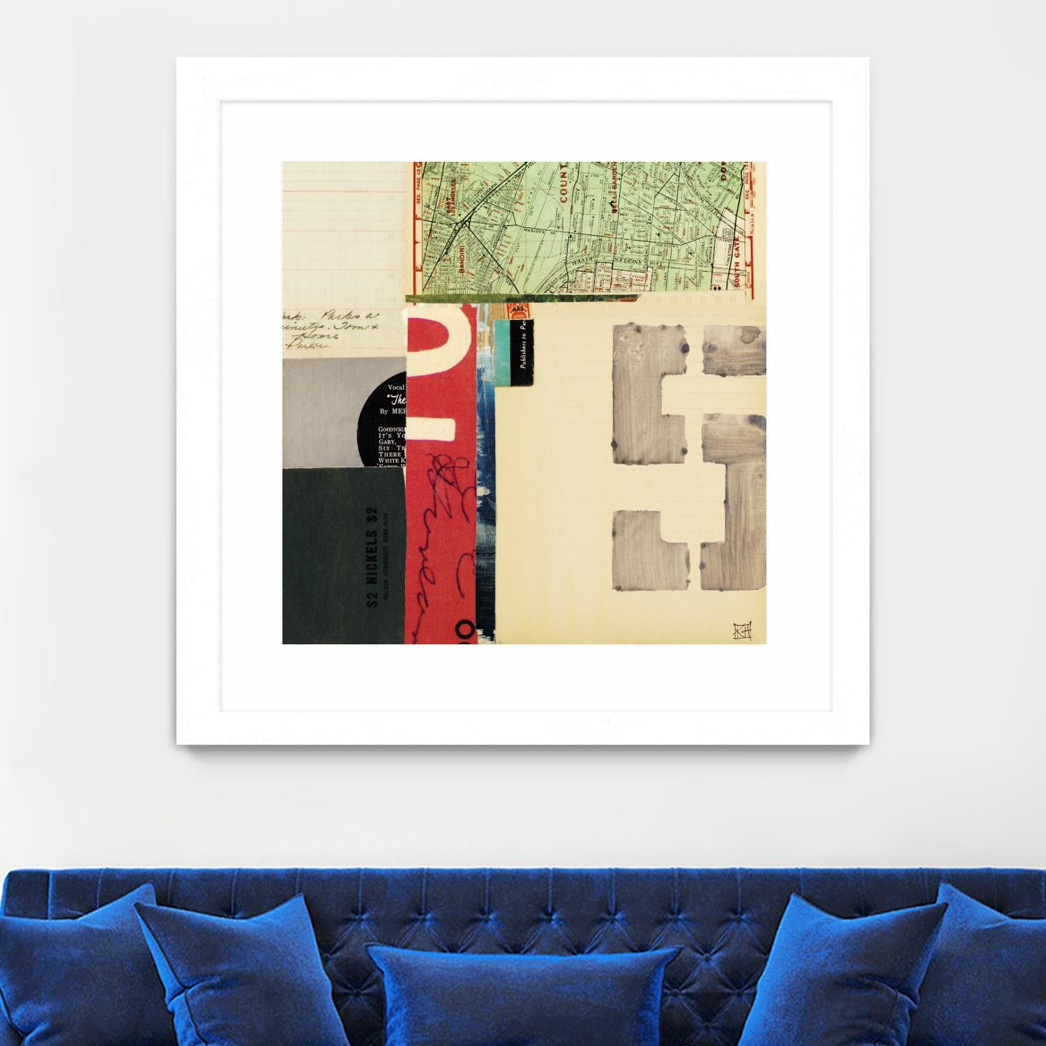 Emerge IX by Kelsey Hochstatter on GIANT ART - red contemporary