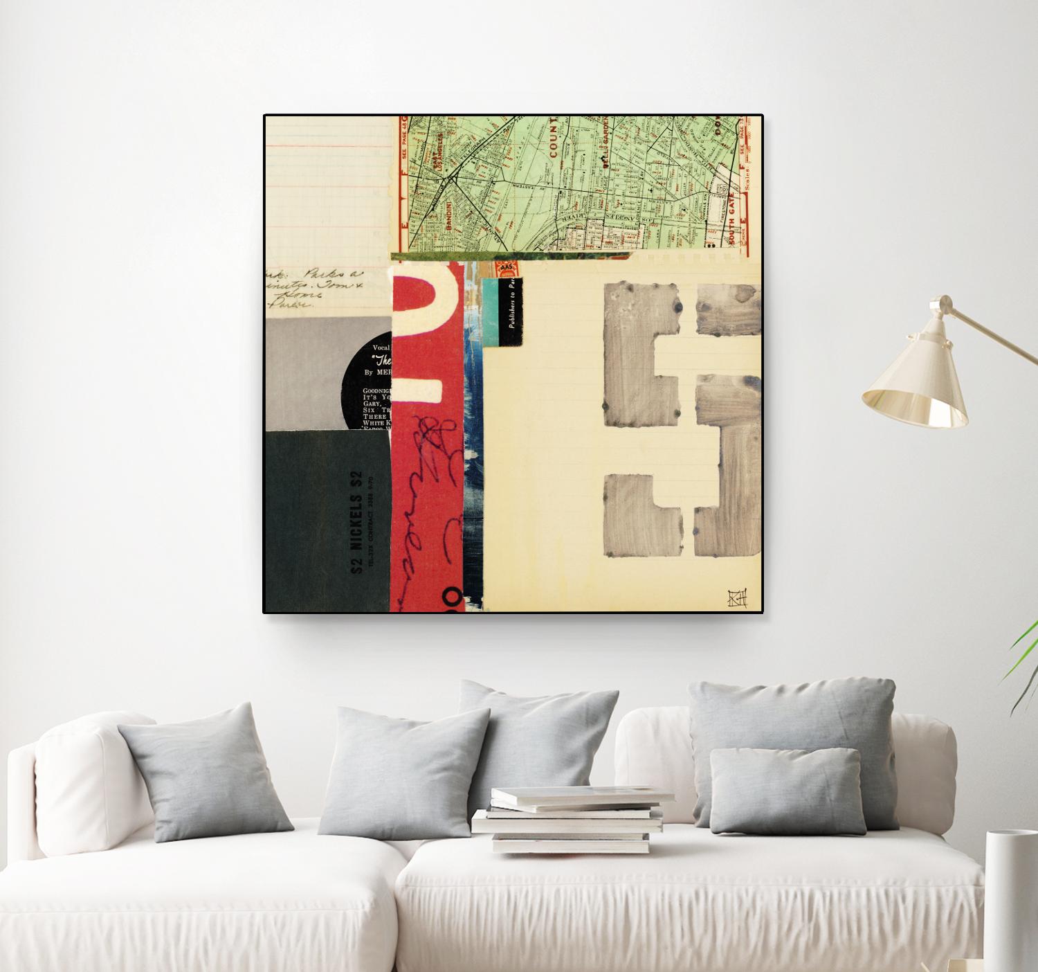 Emerge IX by Kelsey Hochstatter on GIANT ART - red contemporary