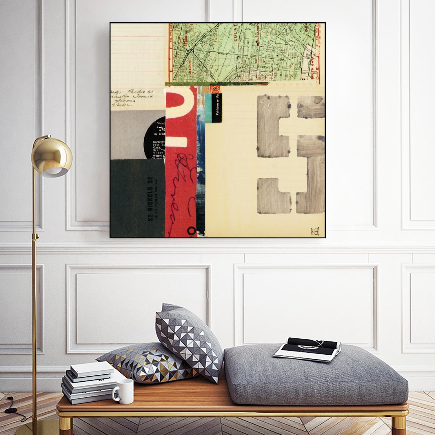 Emerge IX by Kelsey Hochstatter on GIANT ART - red contemporary