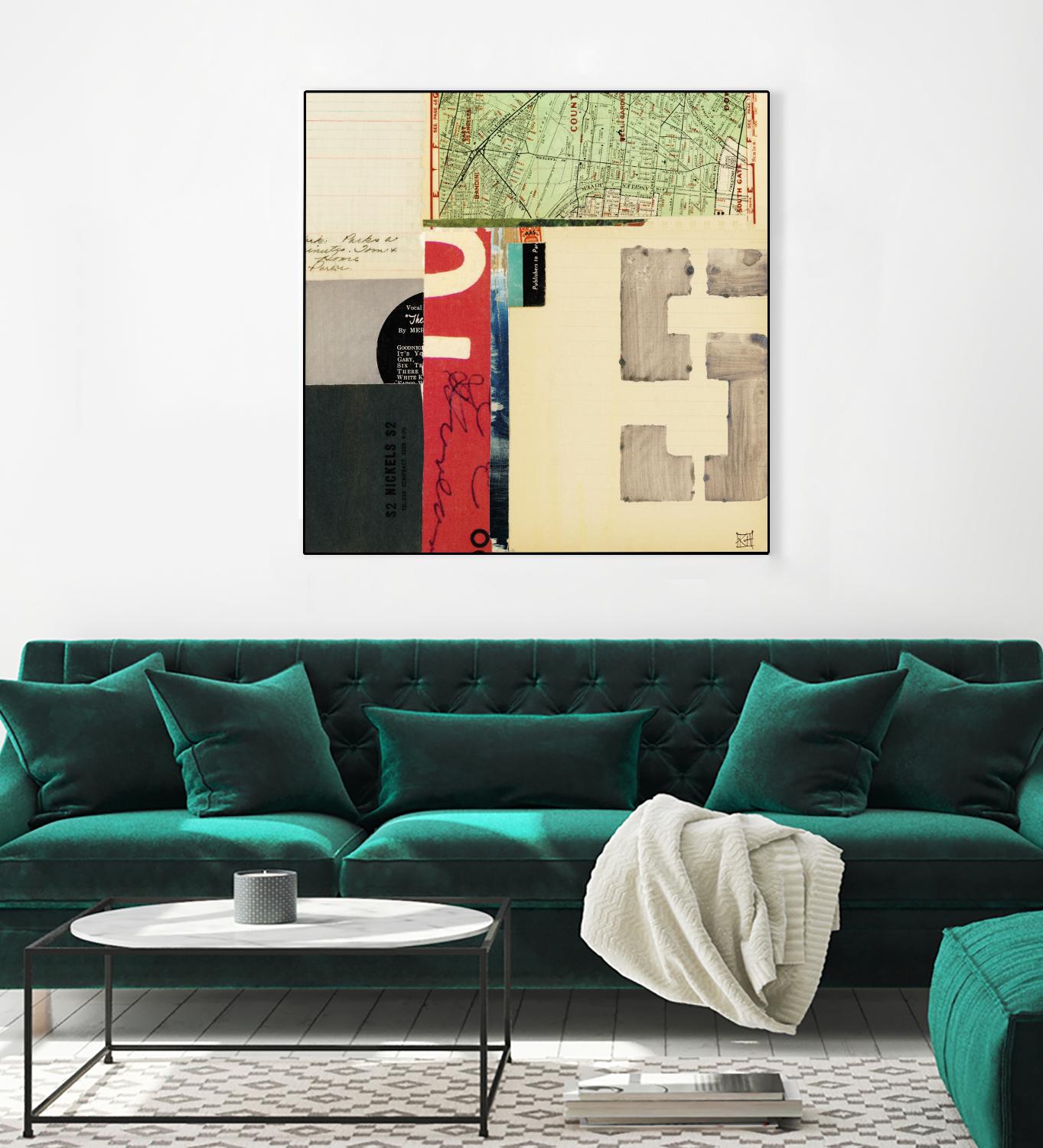 Emerge IX by Kelsey Hochstatter on GIANT ART - red contemporary