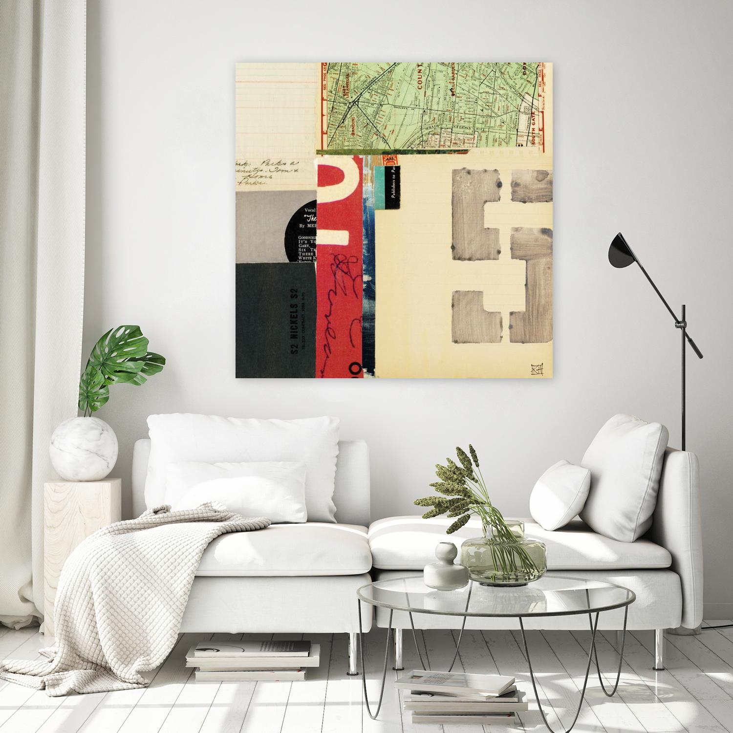 Emerge IX by Kelsey Hochstatter on GIANT ART - red contemporary