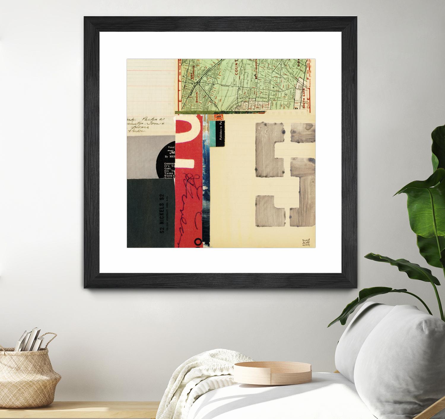 Emerge IX by Kelsey Hochstatter on GIANT ART - red contemporary