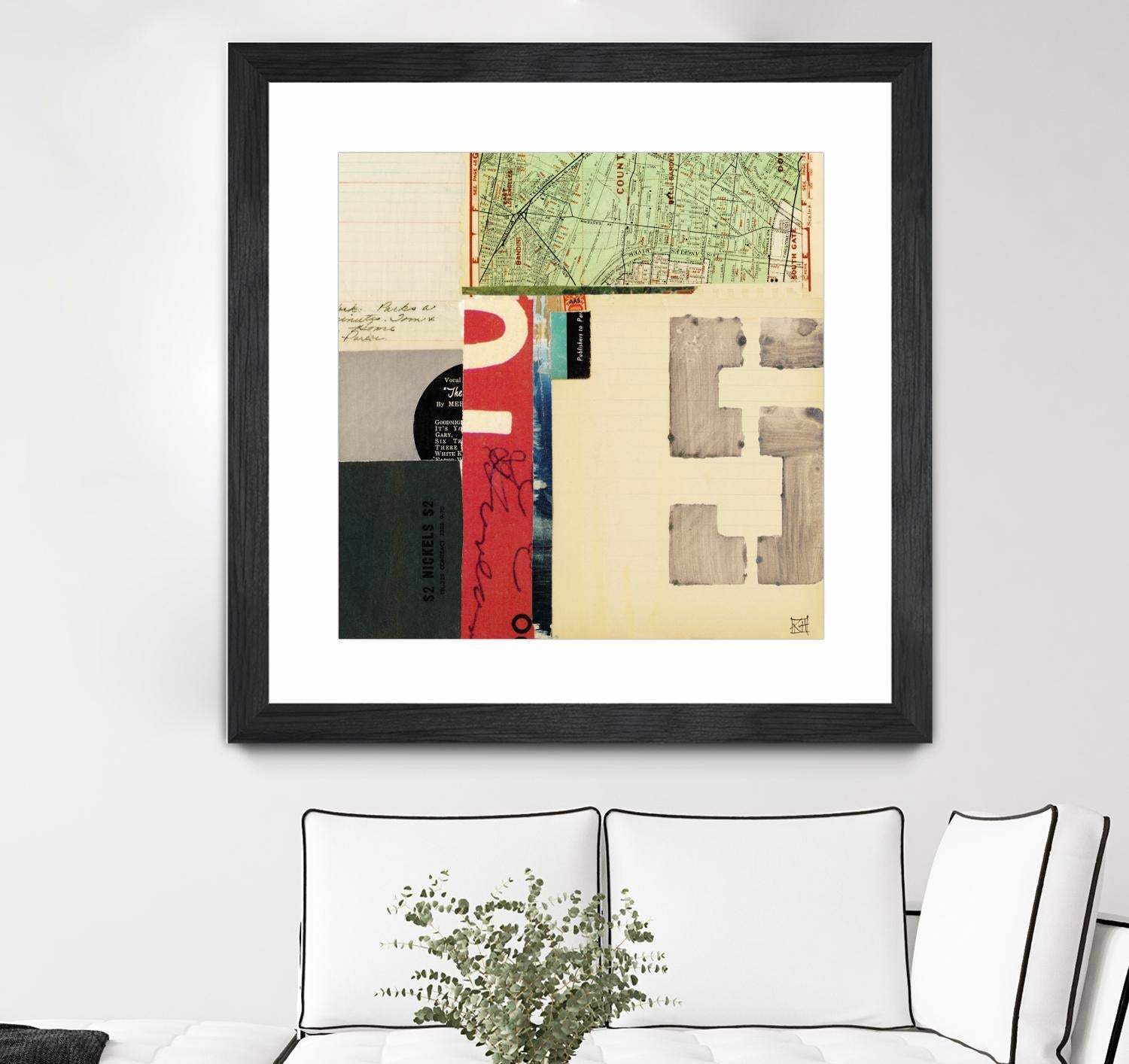 Emerge IX by Kelsey Hochstatter on GIANT ART - red contemporary