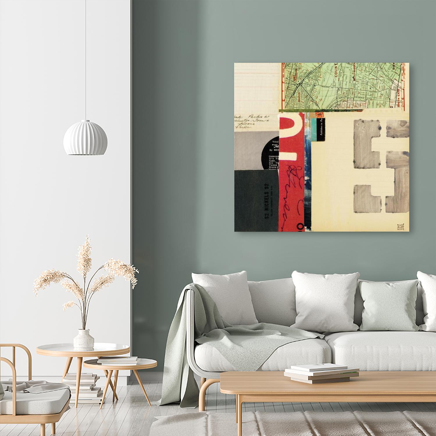 Emerge IX by Kelsey Hochstatter on GIANT ART - red contemporary