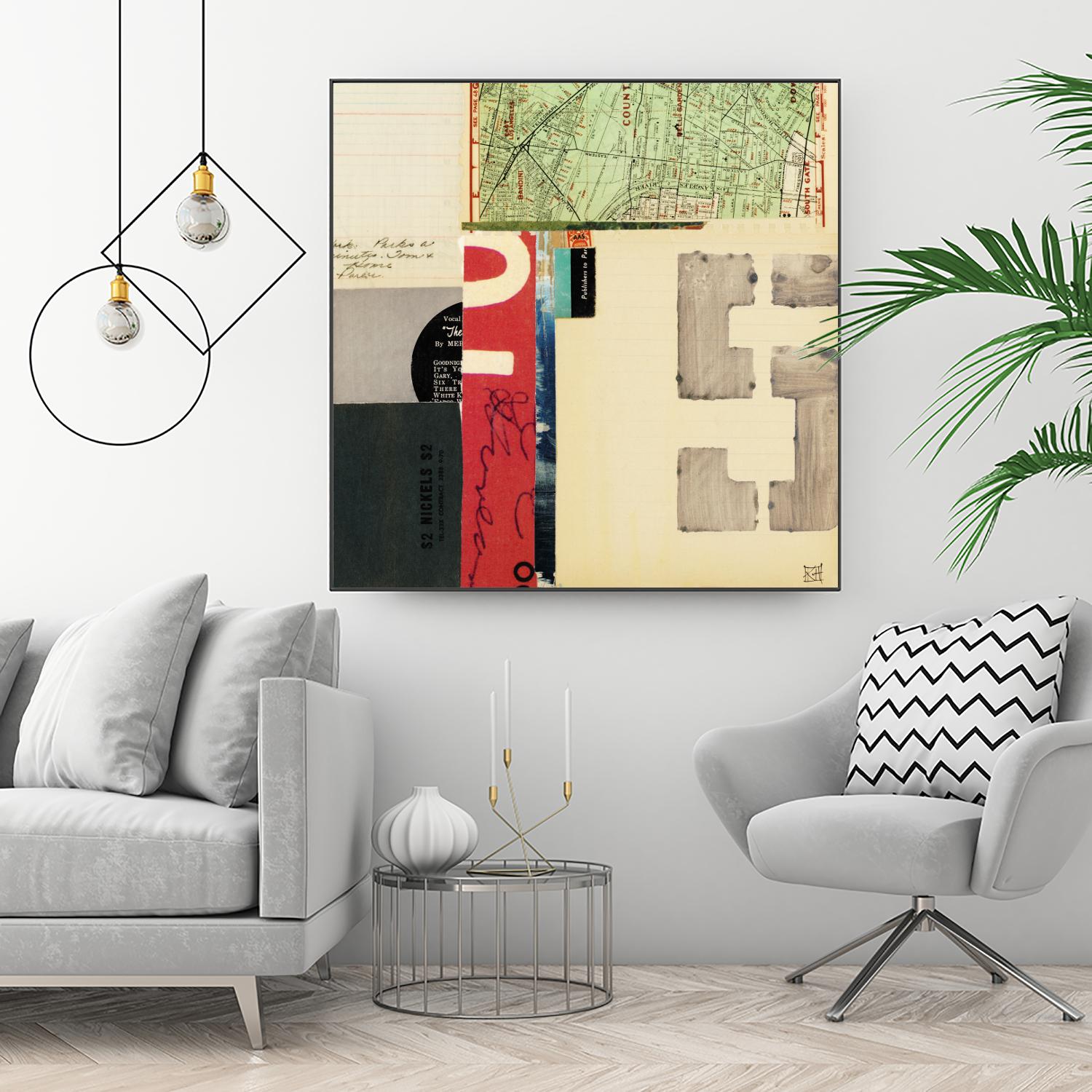 Emerge IX by Kelsey Hochstatter on GIANT ART - red contemporary