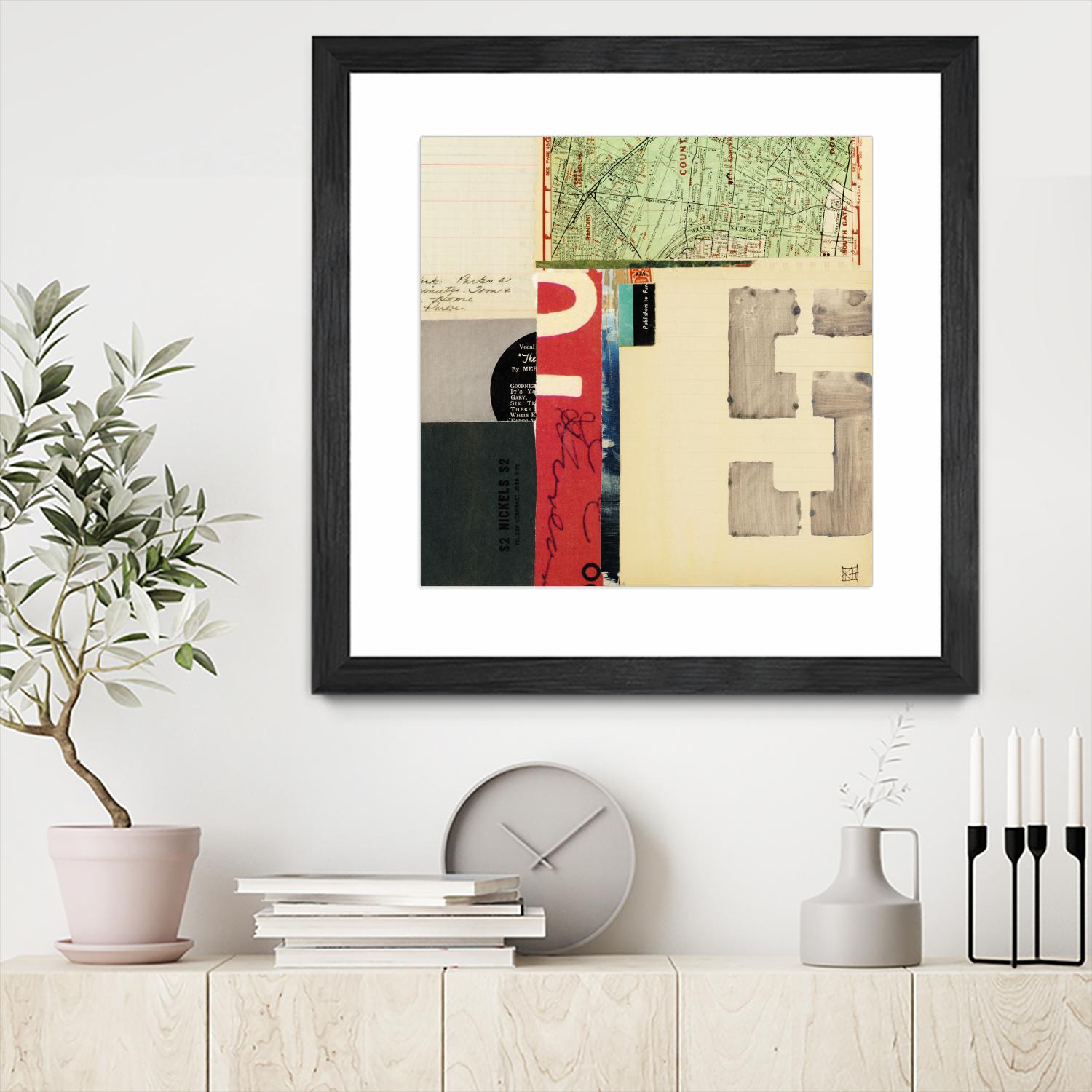 Emerge IX by Kelsey Hochstatter on GIANT ART - red contemporary