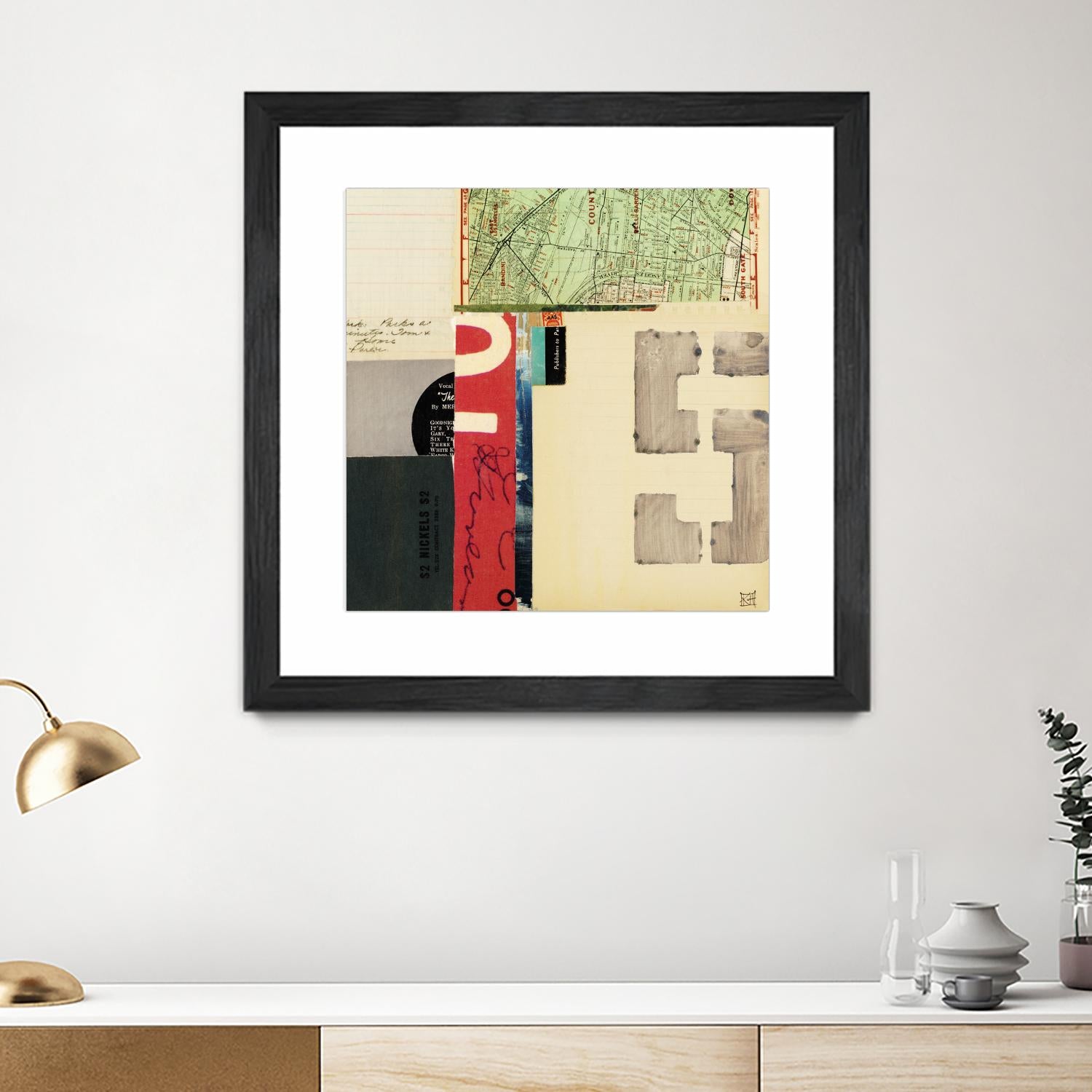 Emerge IX by Kelsey Hochstatter on GIANT ART - red contemporary