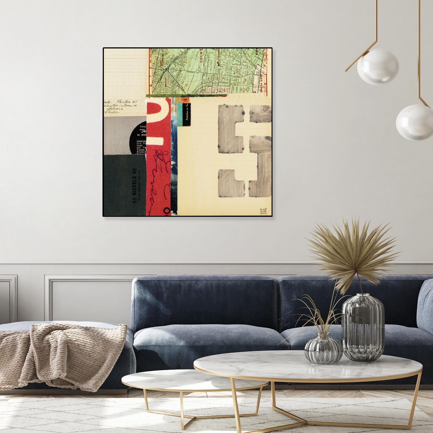 Emerge IX by Kelsey Hochstatter on GIANT ART - red contemporary