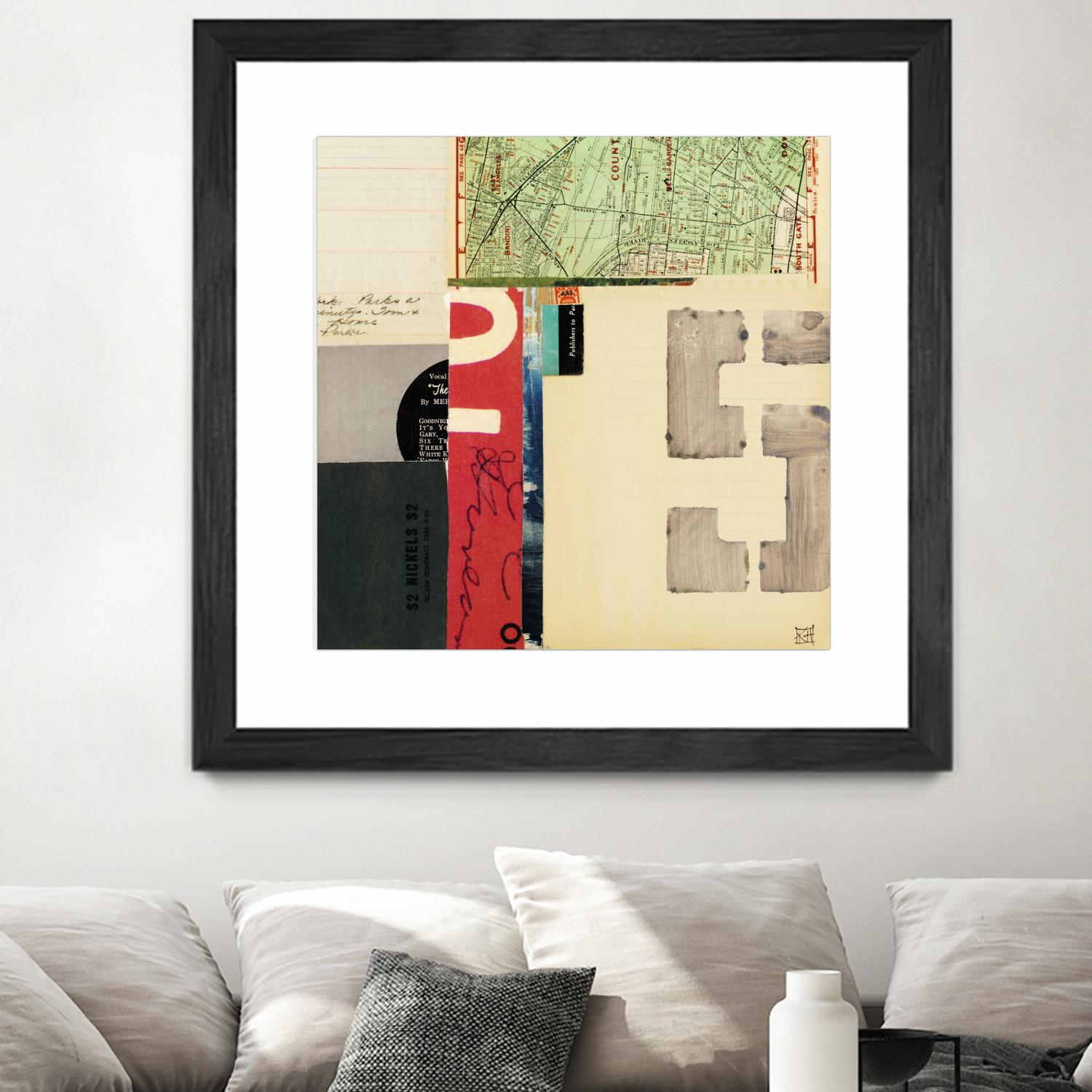 Emerge IX by Kelsey Hochstatter on GIANT ART - red contemporary