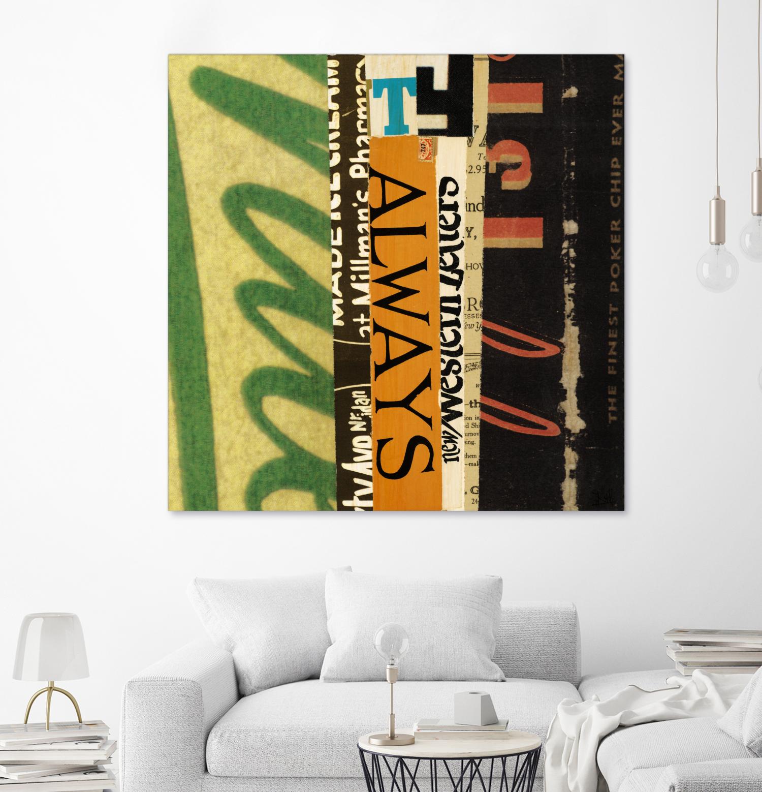 Emerge X by Kelsey Hochstatter on GIANT ART - green contemporary