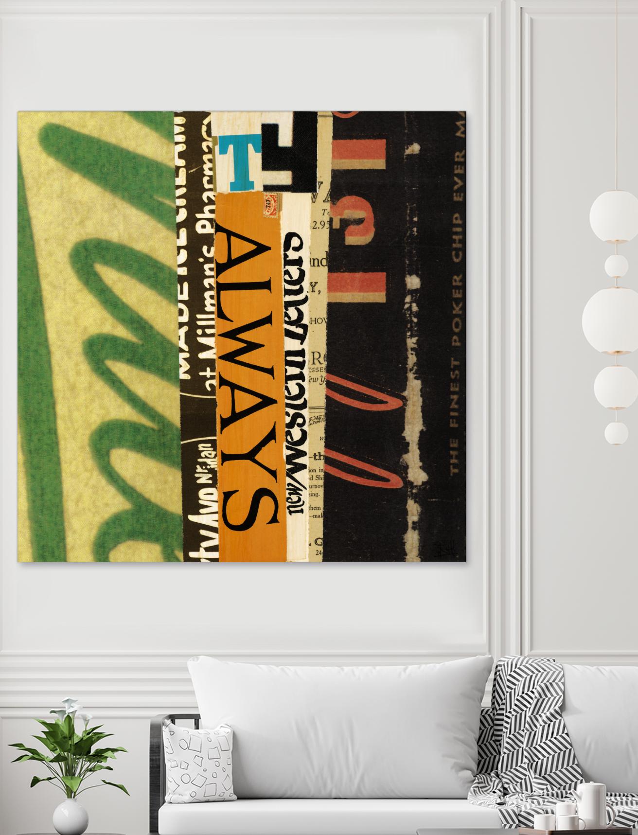 Emerge X by Kelsey Hochstatter on GIANT ART - green contemporary