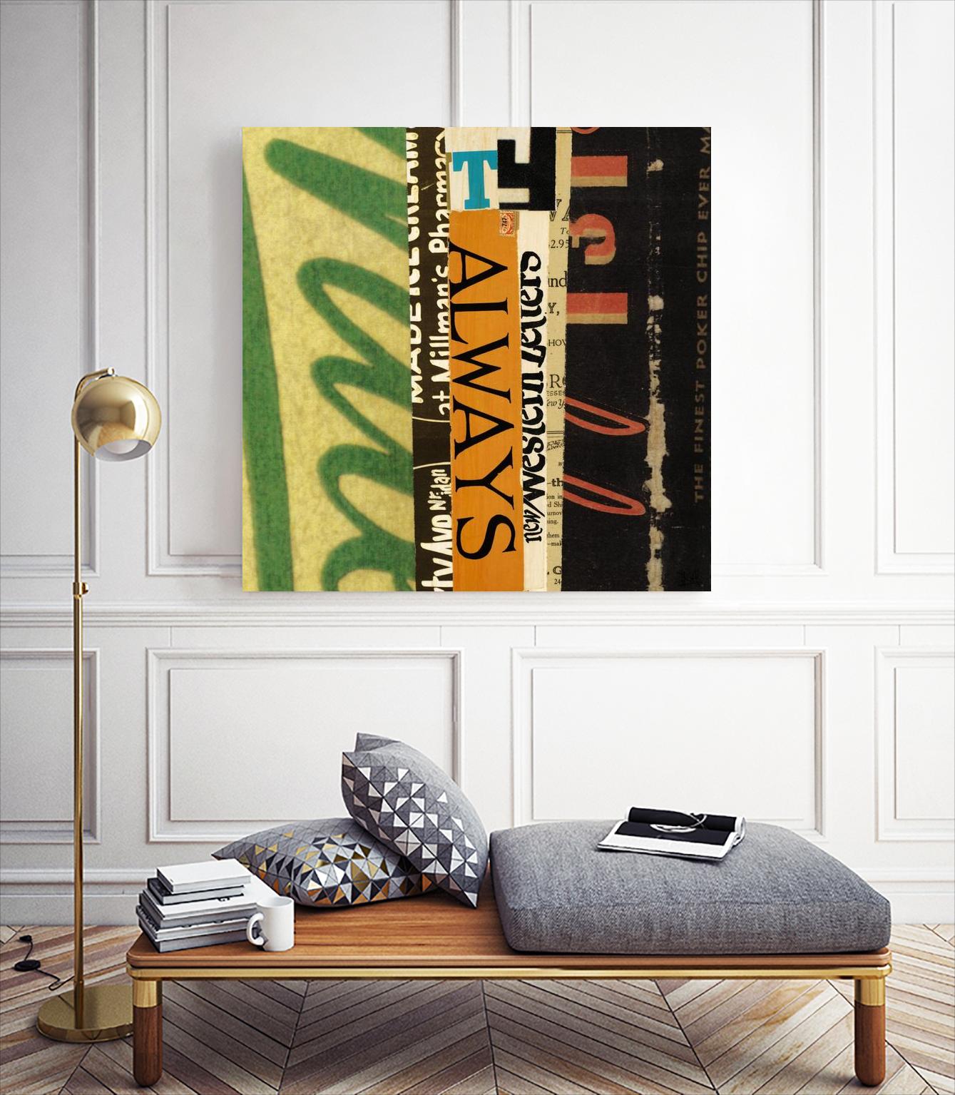 Emerge X by Kelsey Hochstatter on GIANT ART - green contemporary